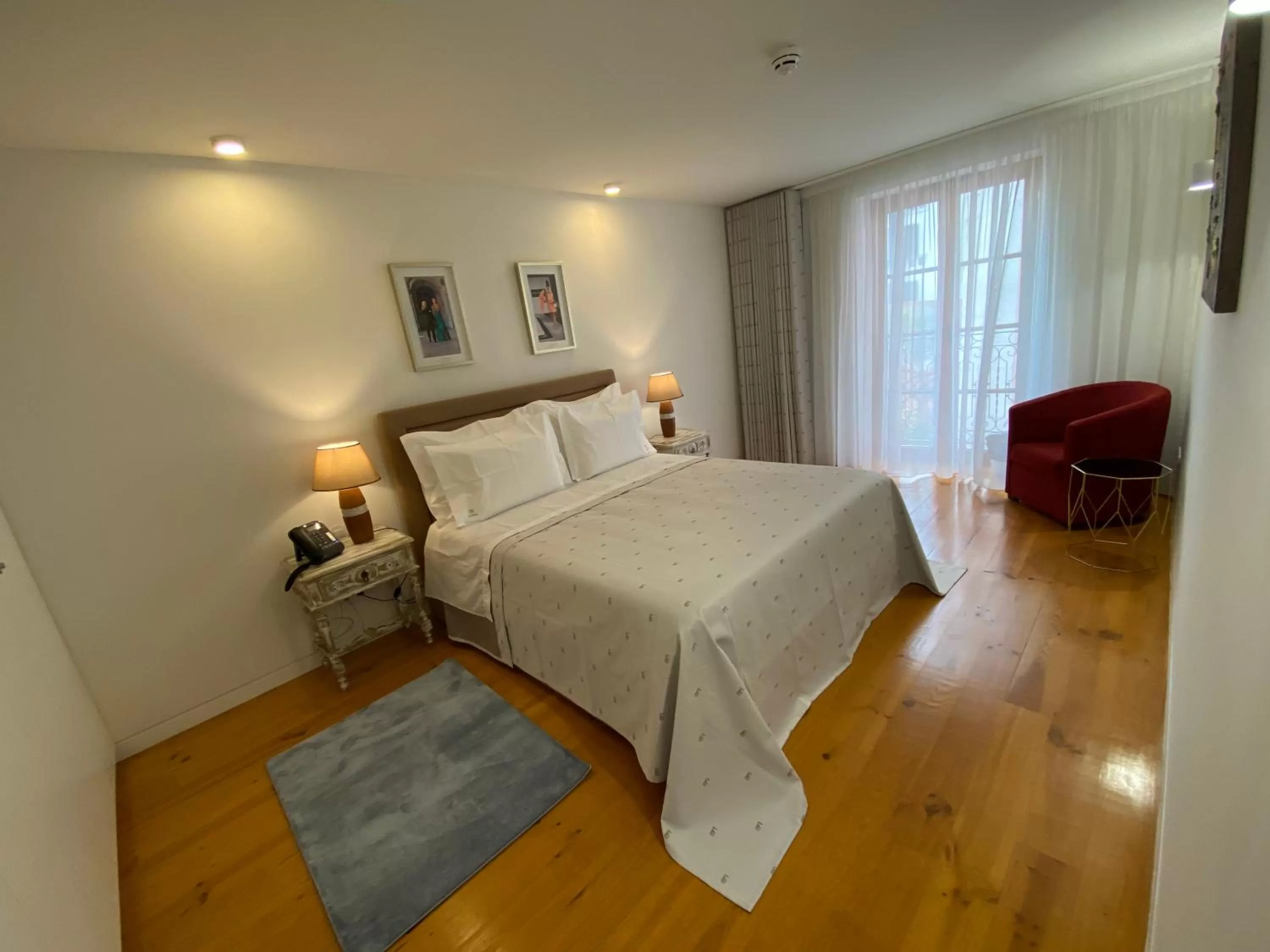 Bed in TM Luxury Apartments Lisbon
