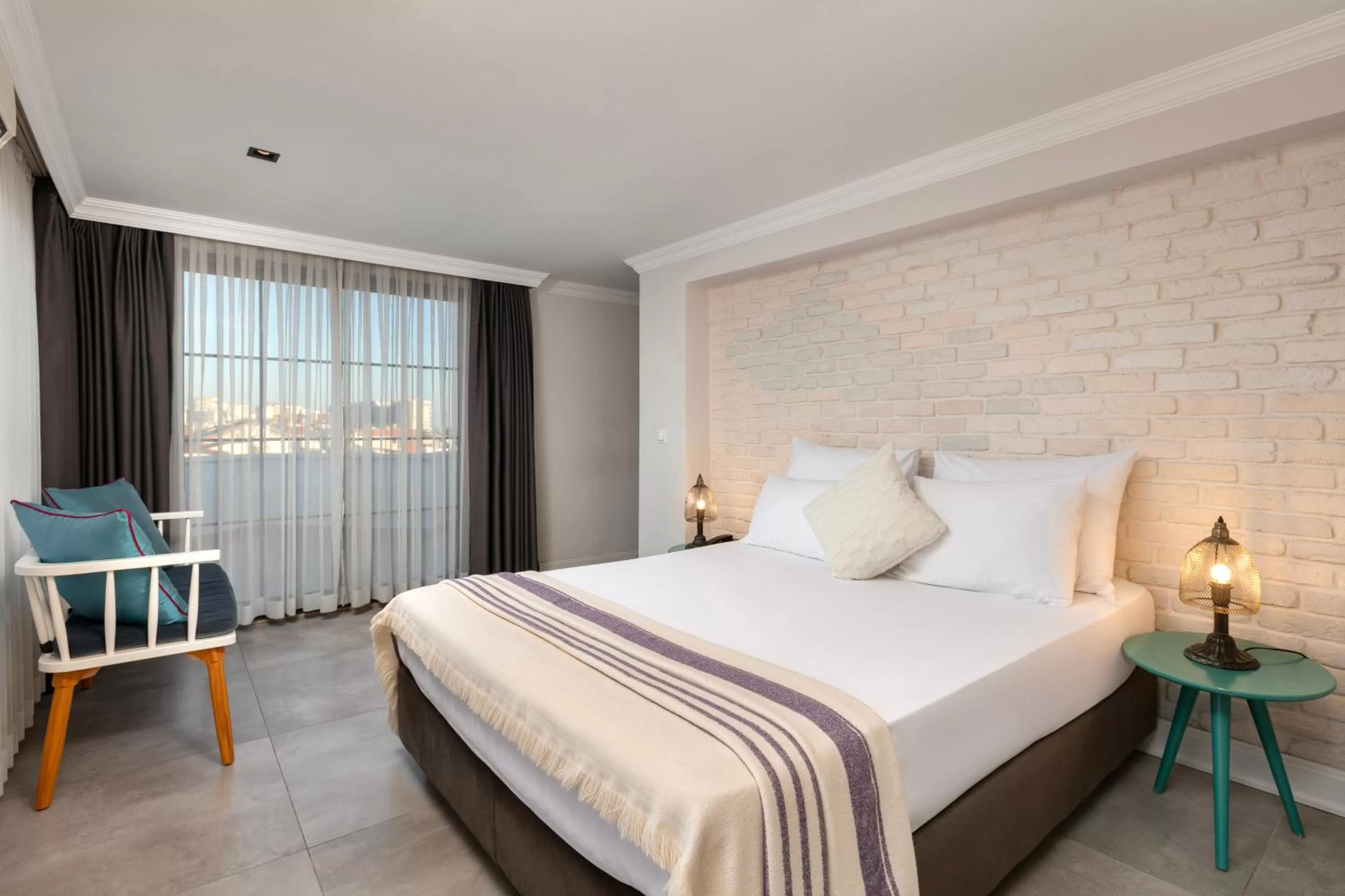 Bed in Azuu Boutique Hotel