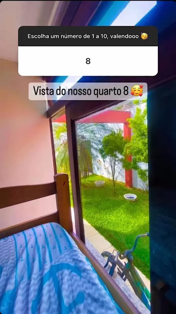 Garden view in Hostel e Pousada Bahia Beach