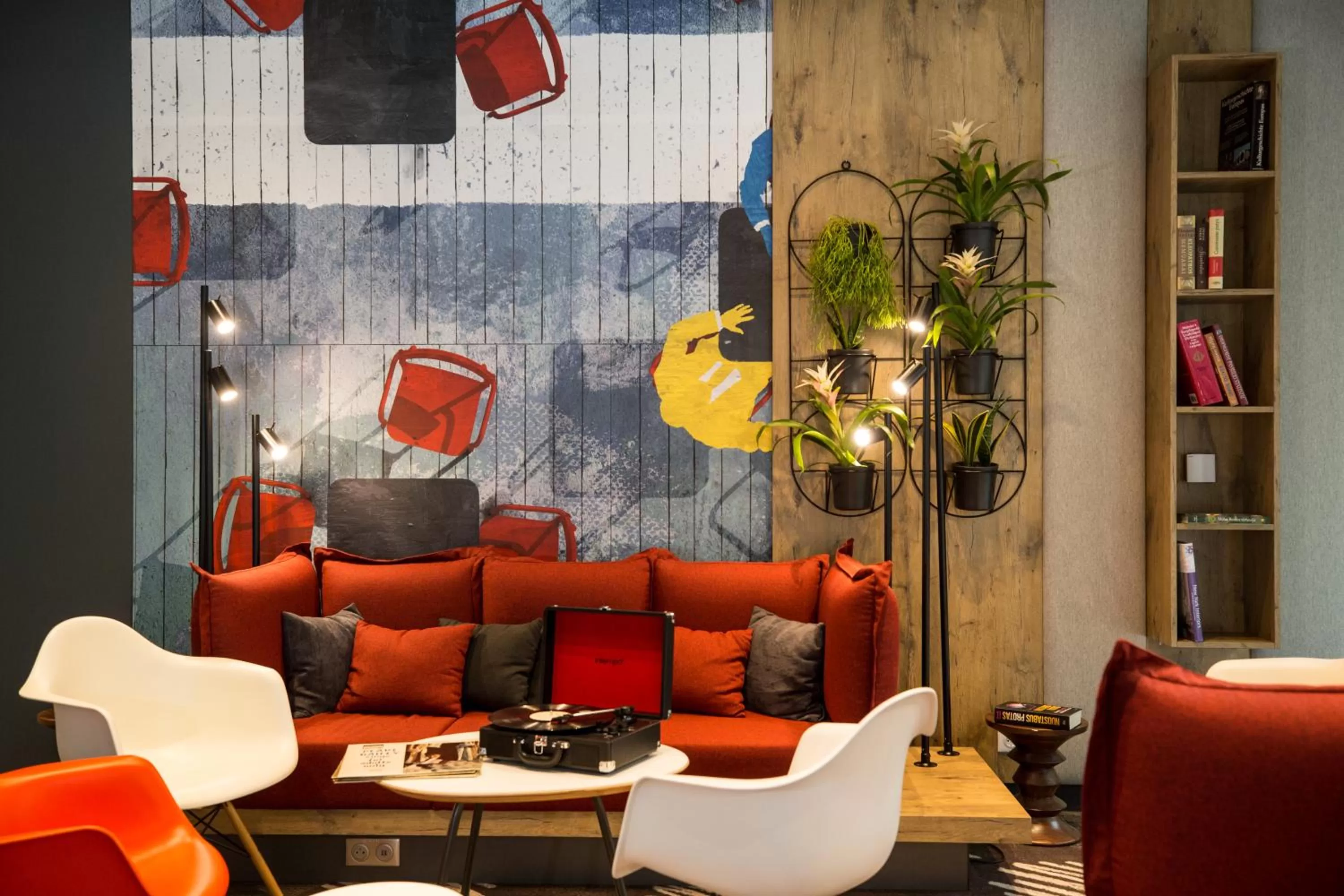 Lobby or reception in ibis Vilnius Centre