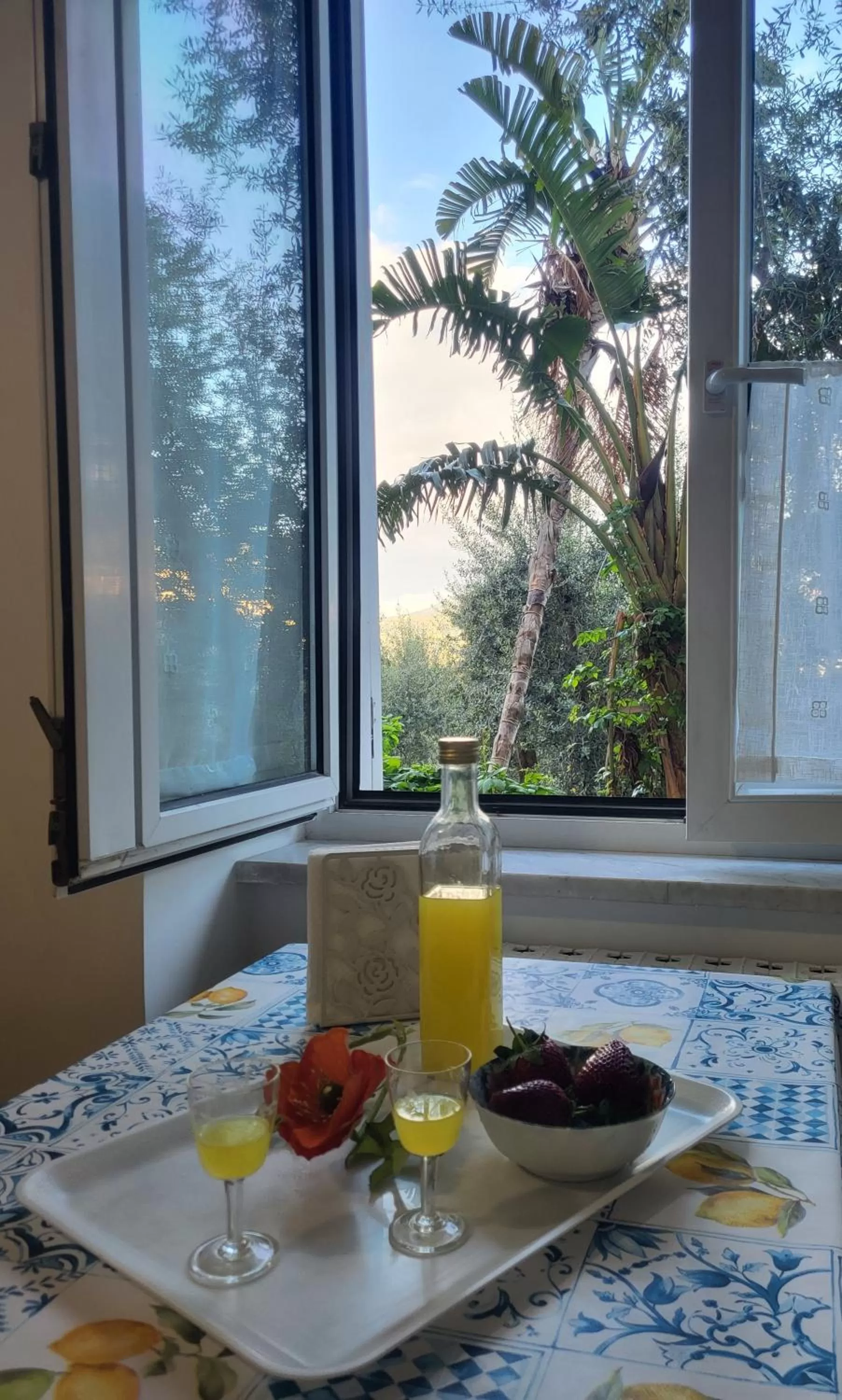 Dining area in Casa Athena