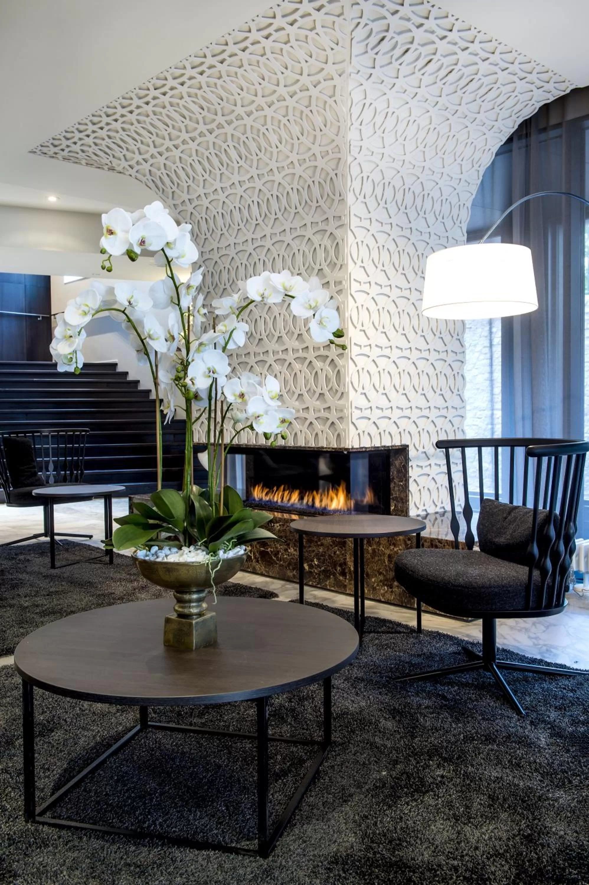 Lobby or reception in Lydia Hotel