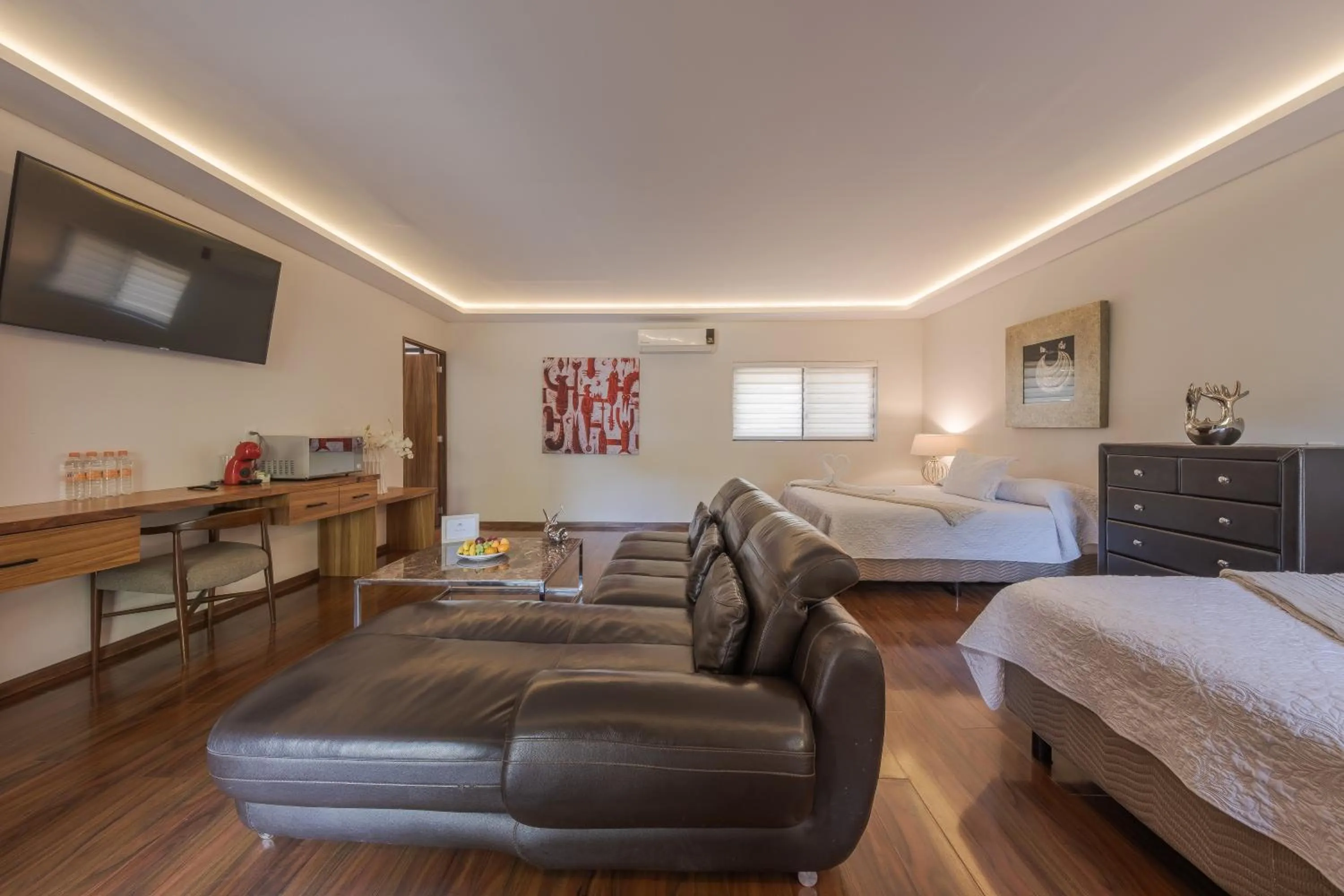 Bed in Nimue Marina Residence