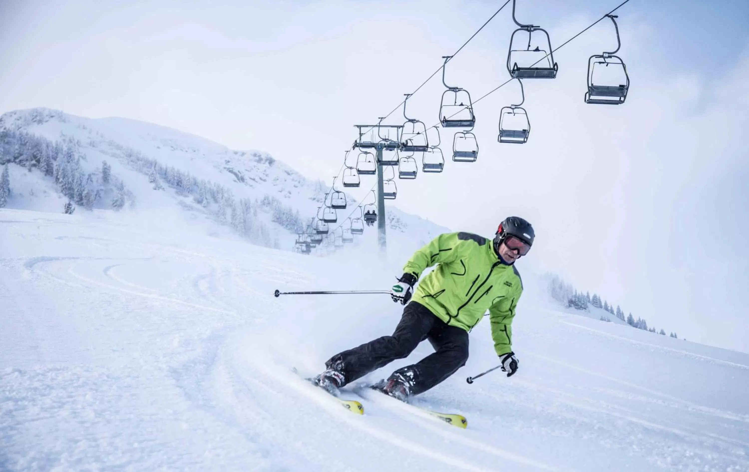 Skiing in St Hubertus BnB