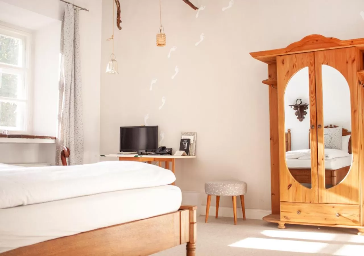 Bed in Naturschlosshotel Blumenthal