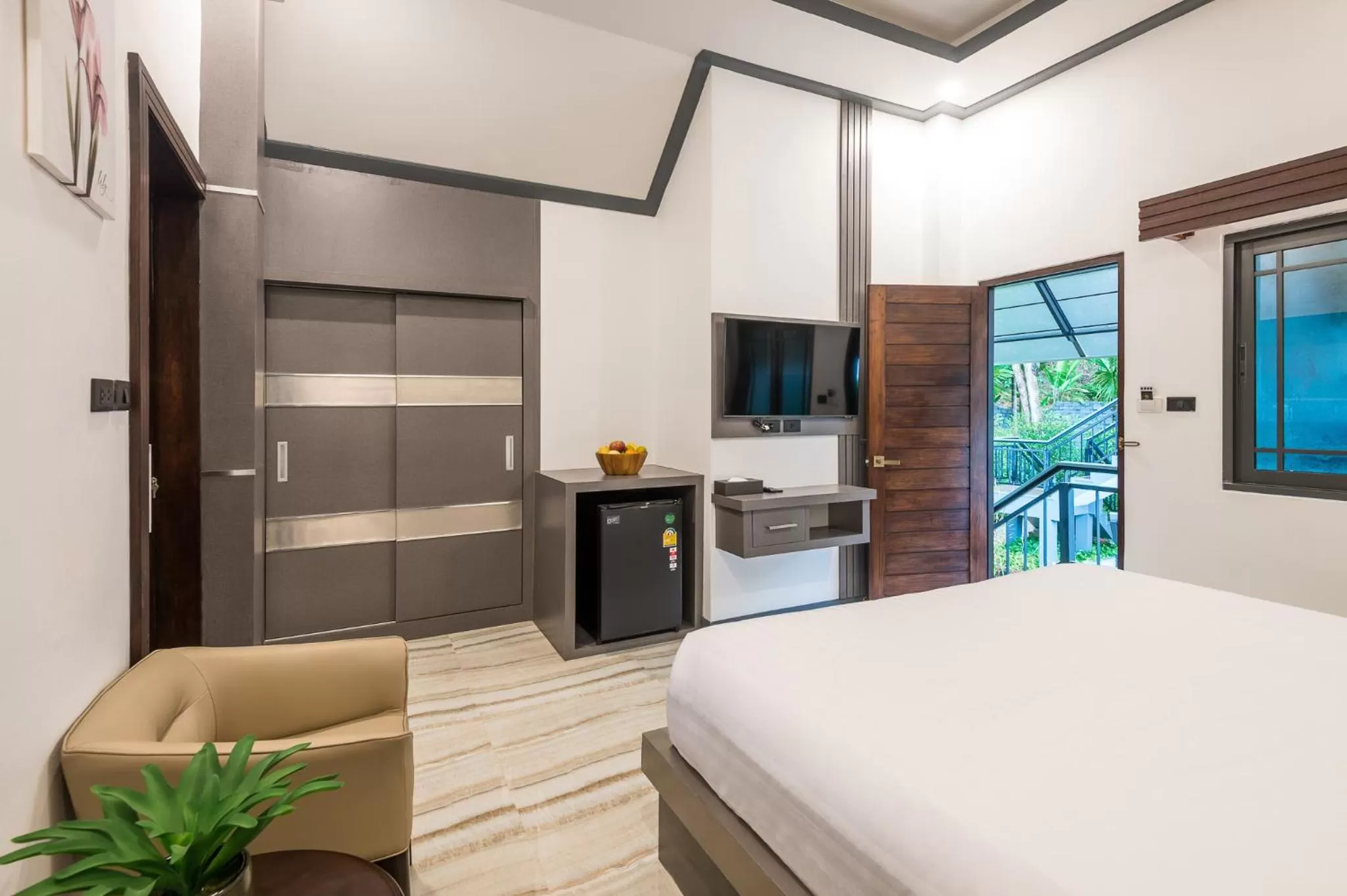 Bedroom, Bed in Loy Chalet