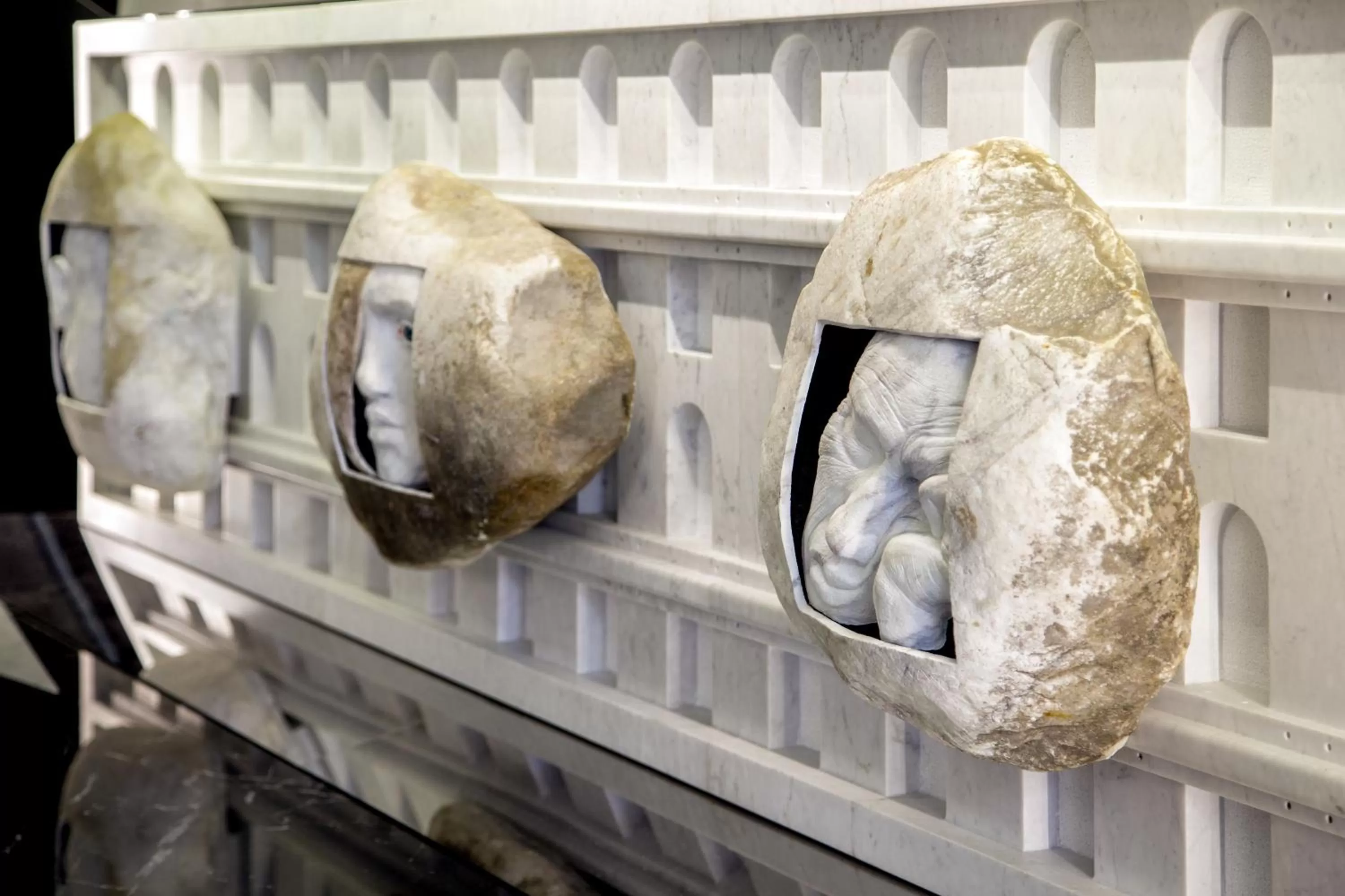 Decorative detail in Gioberti Art Hotel