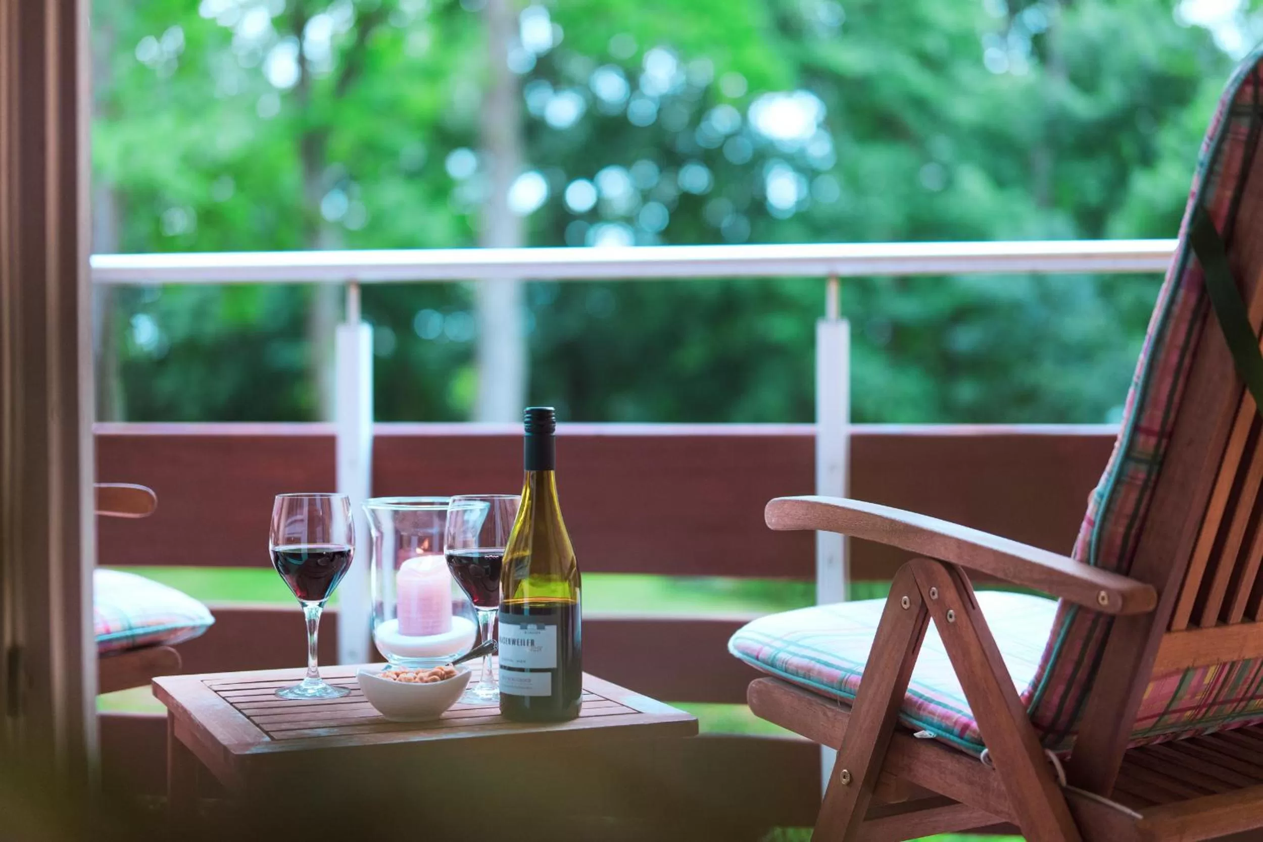 Balcony/Terrace in Kurhaus am Inselsee
