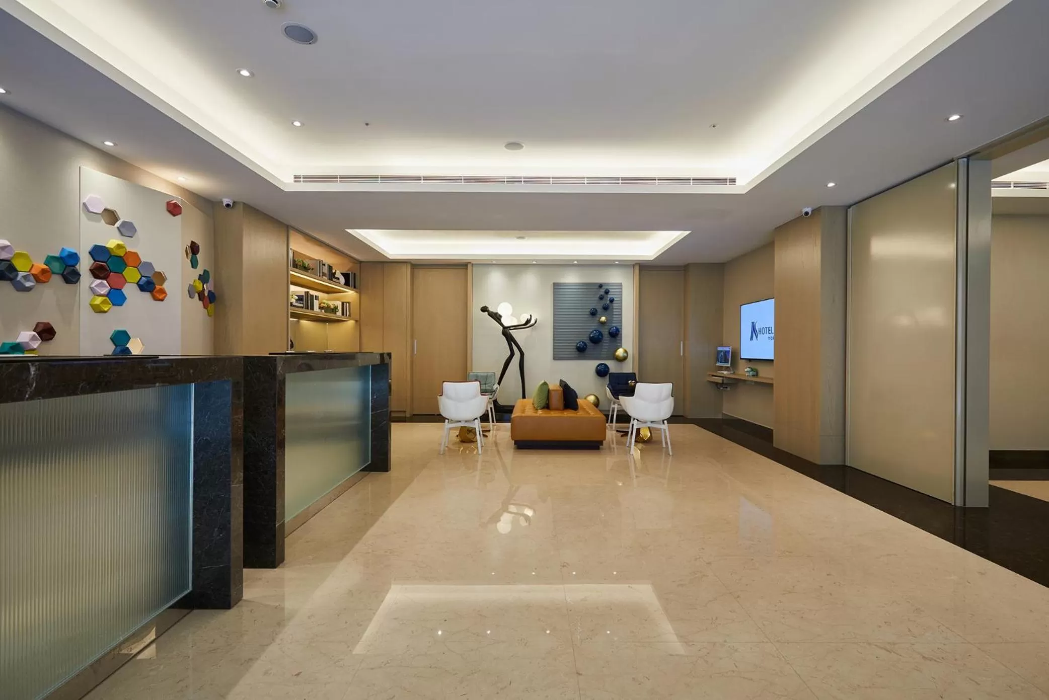 Lobby or reception in K Hotels Taipei Linsen