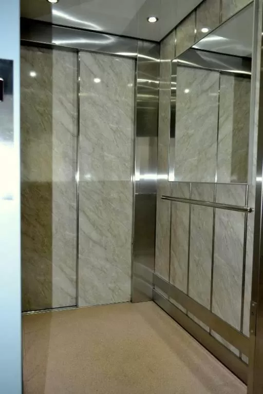 elevator, Bathroom in Hotel Piast