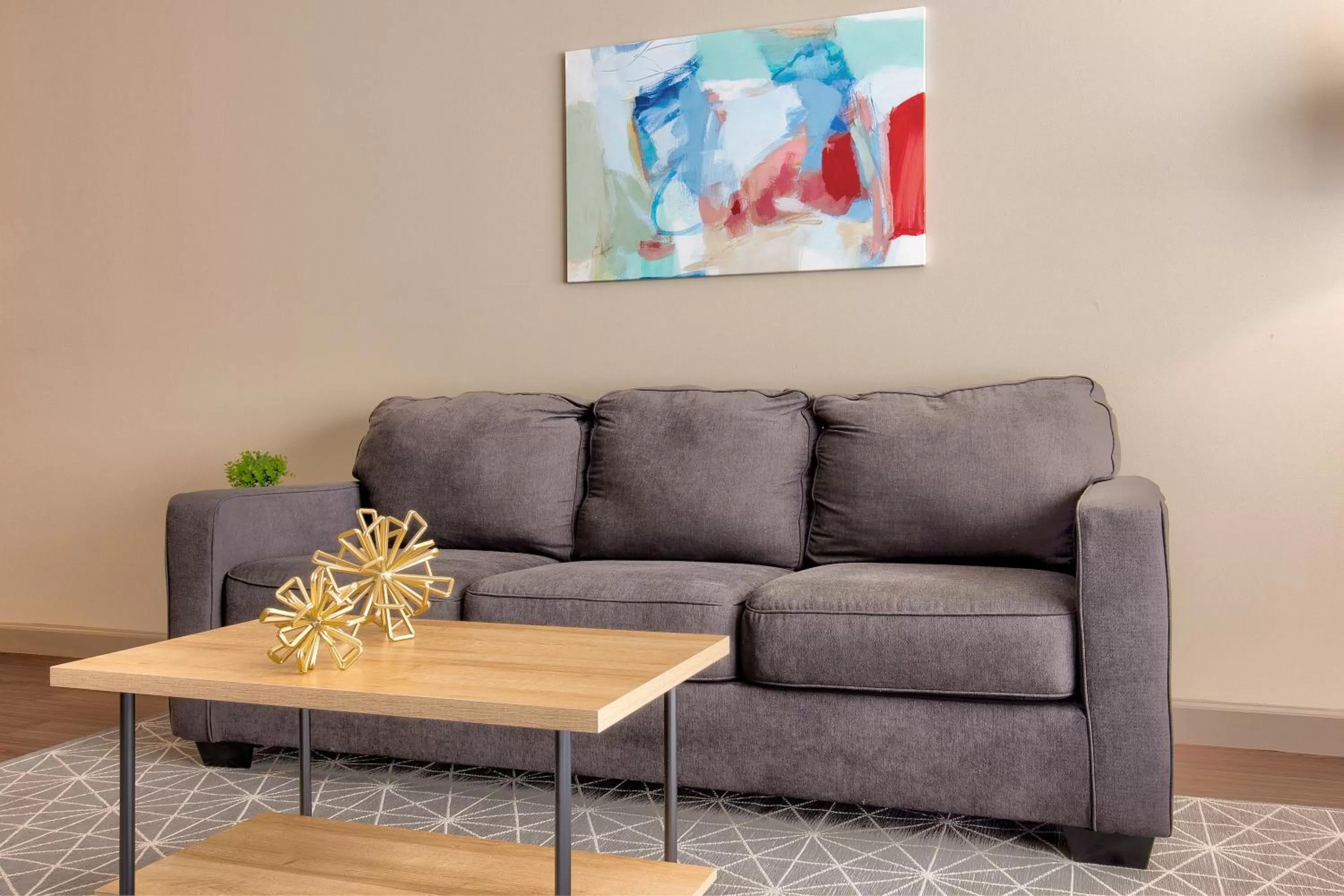 Living room, Seating Area in Kasa Central West End St Louis