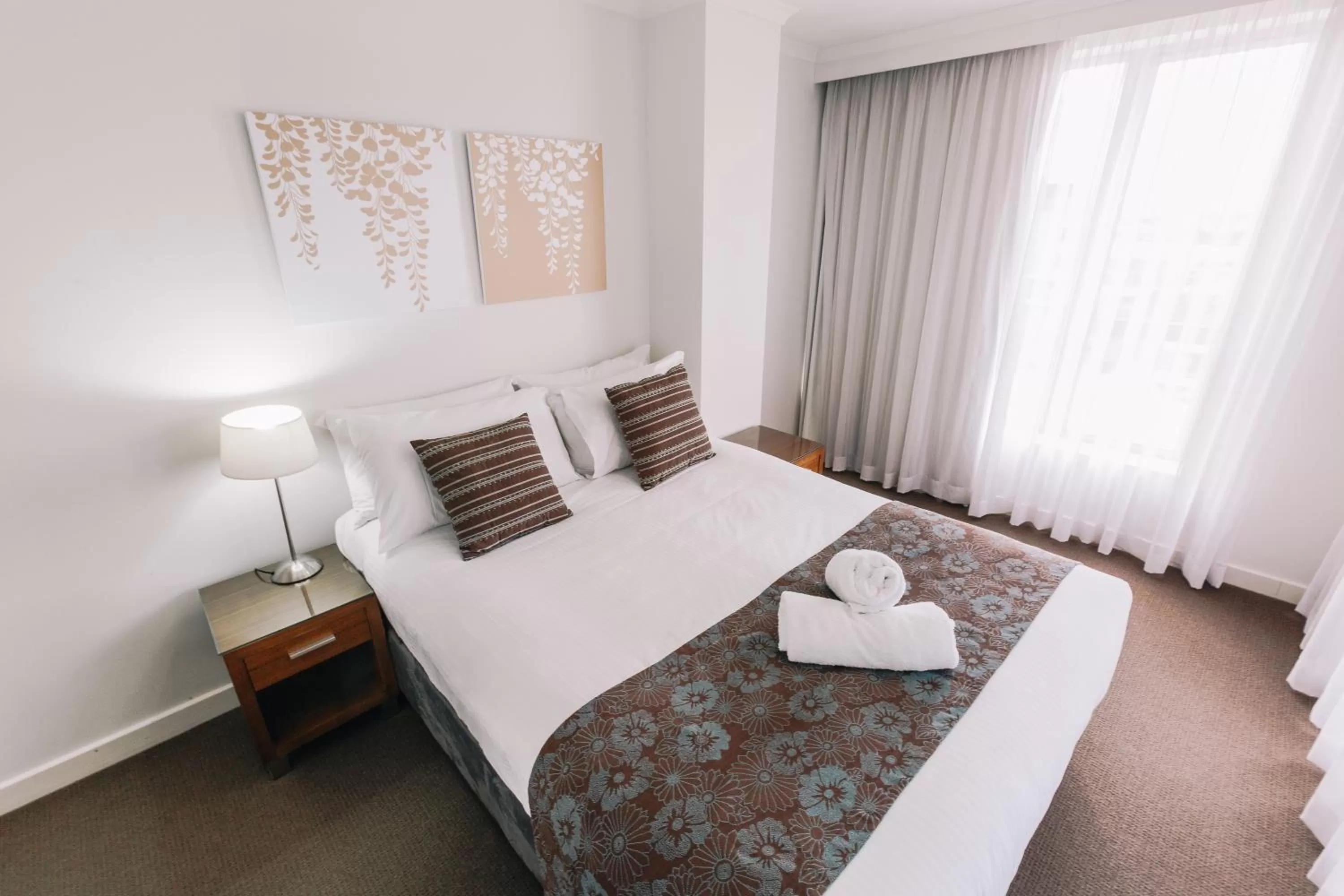 Bedroom, Bed in Newcastle Central Plaza Apartment Hotel Official