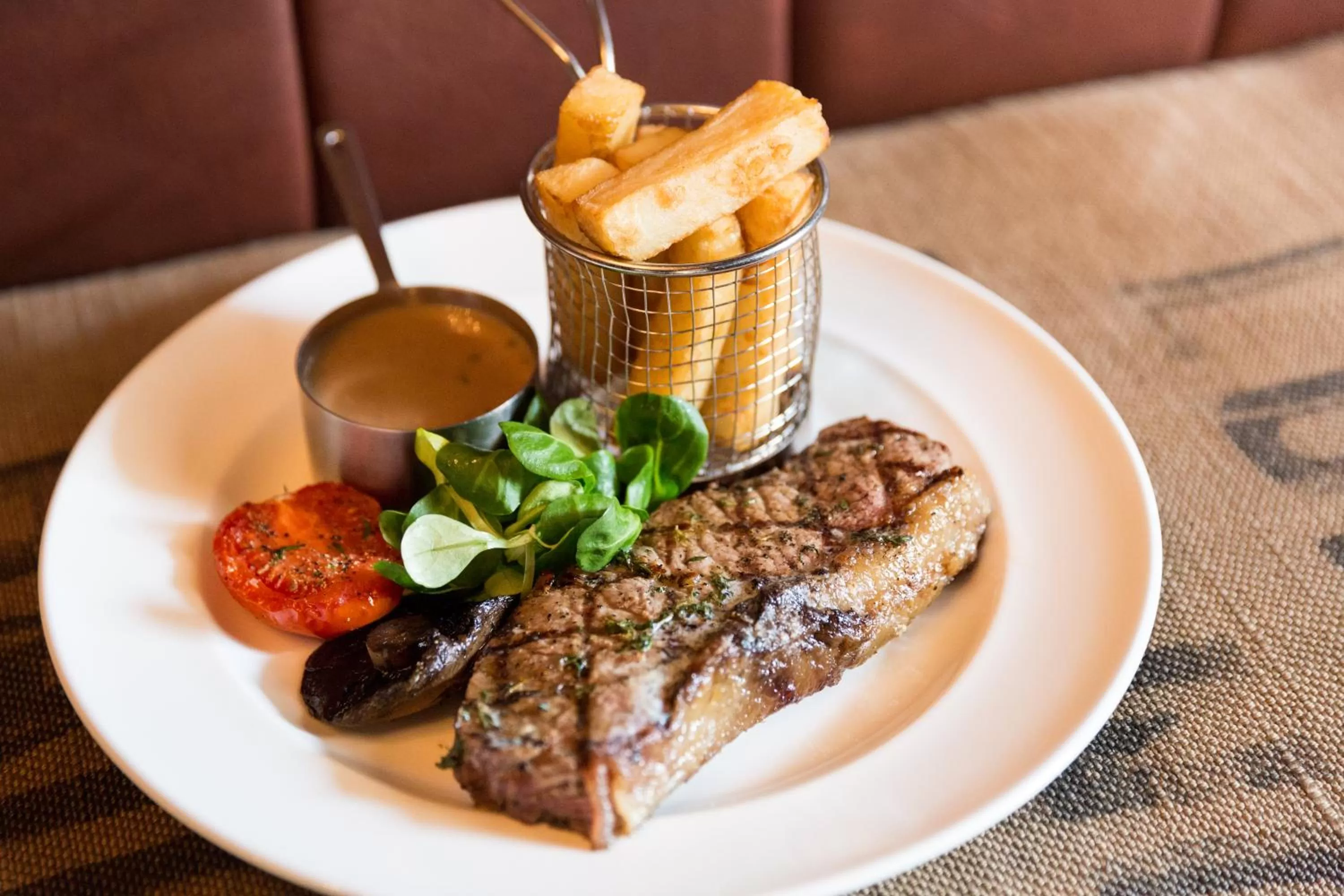 Food close-up in The Resolution Hotel