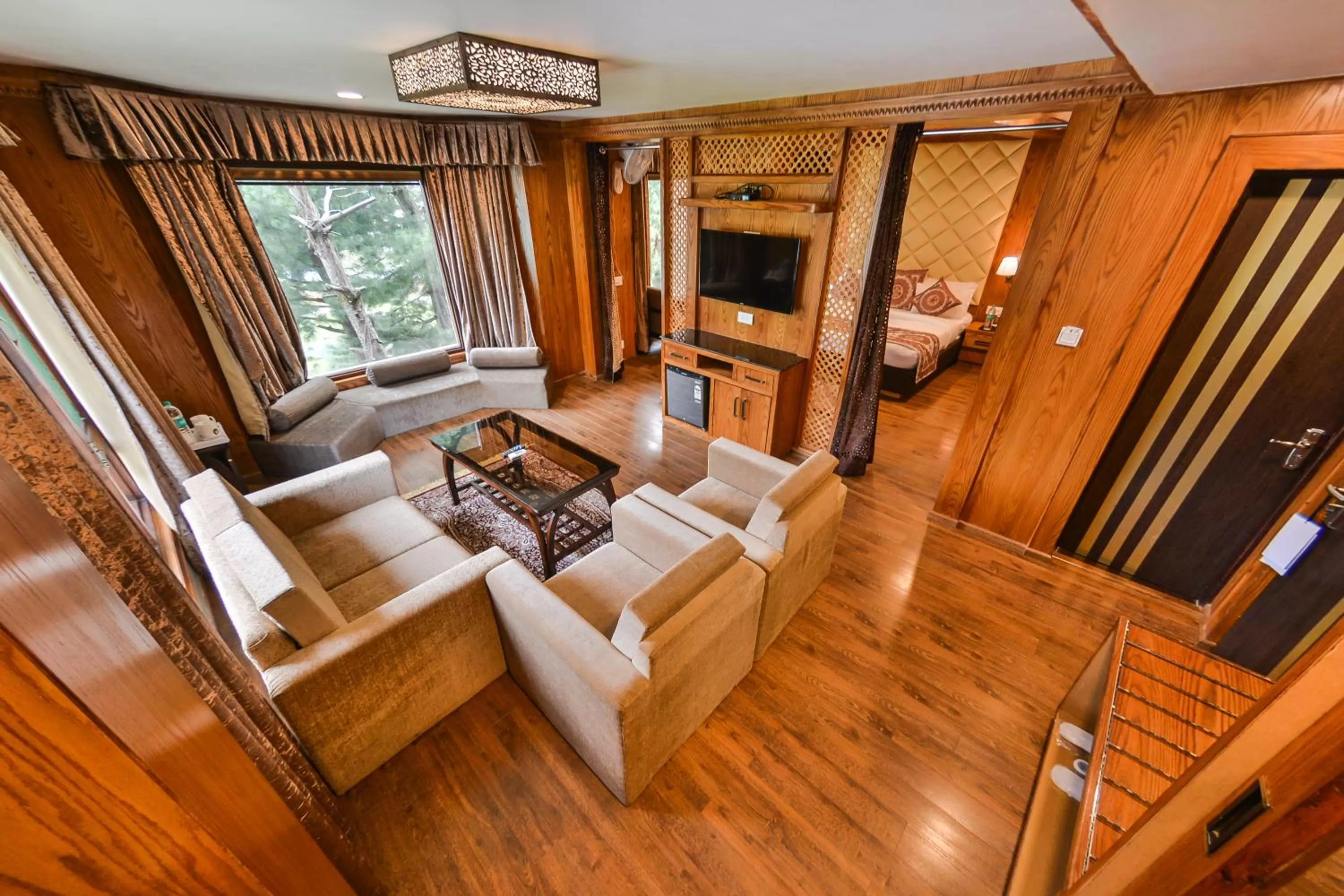 Seating Area in Royal Hillton Pahalgam