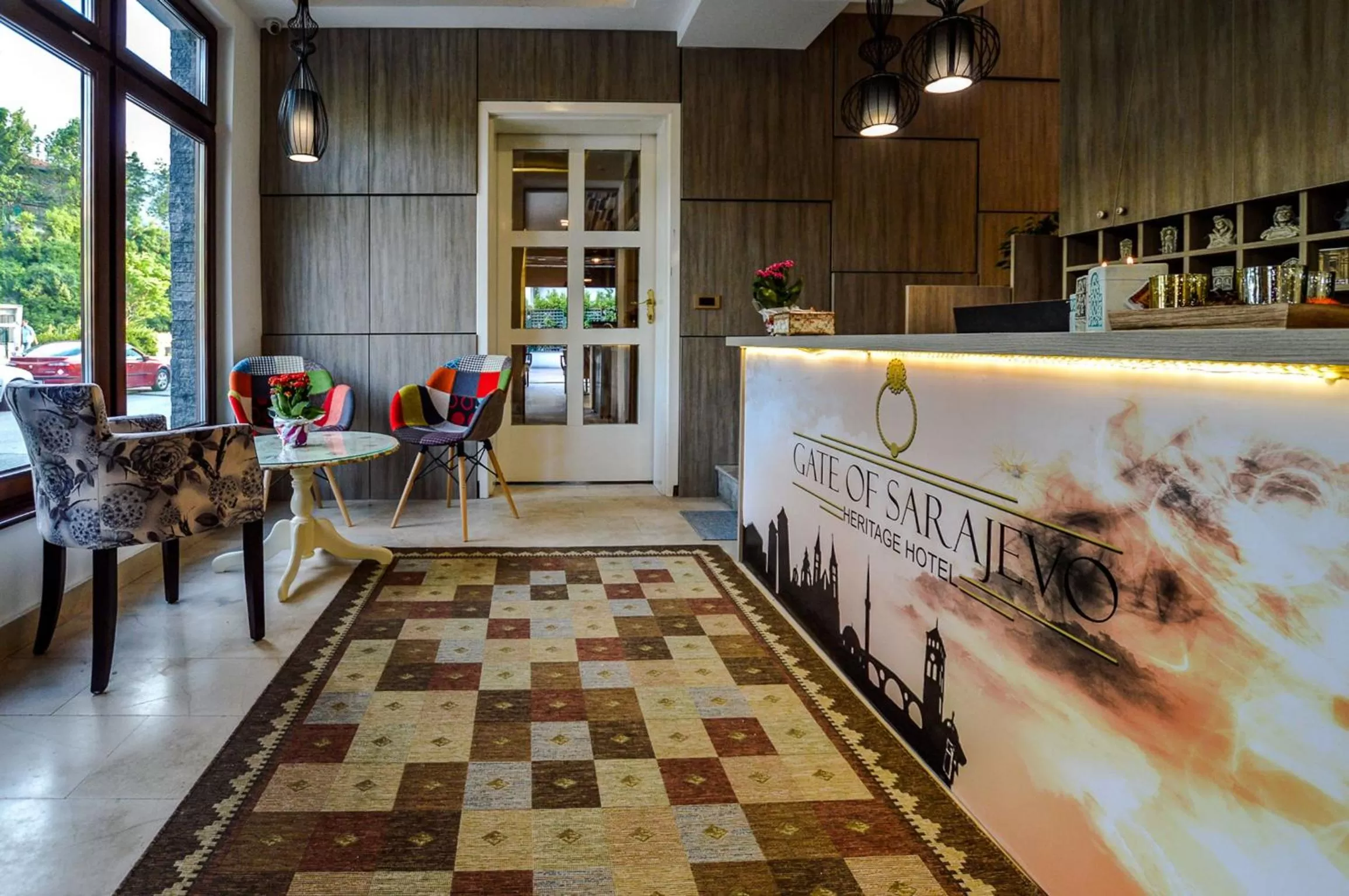 Lobby or reception in Heritage Hotel Gate of Sarajevo