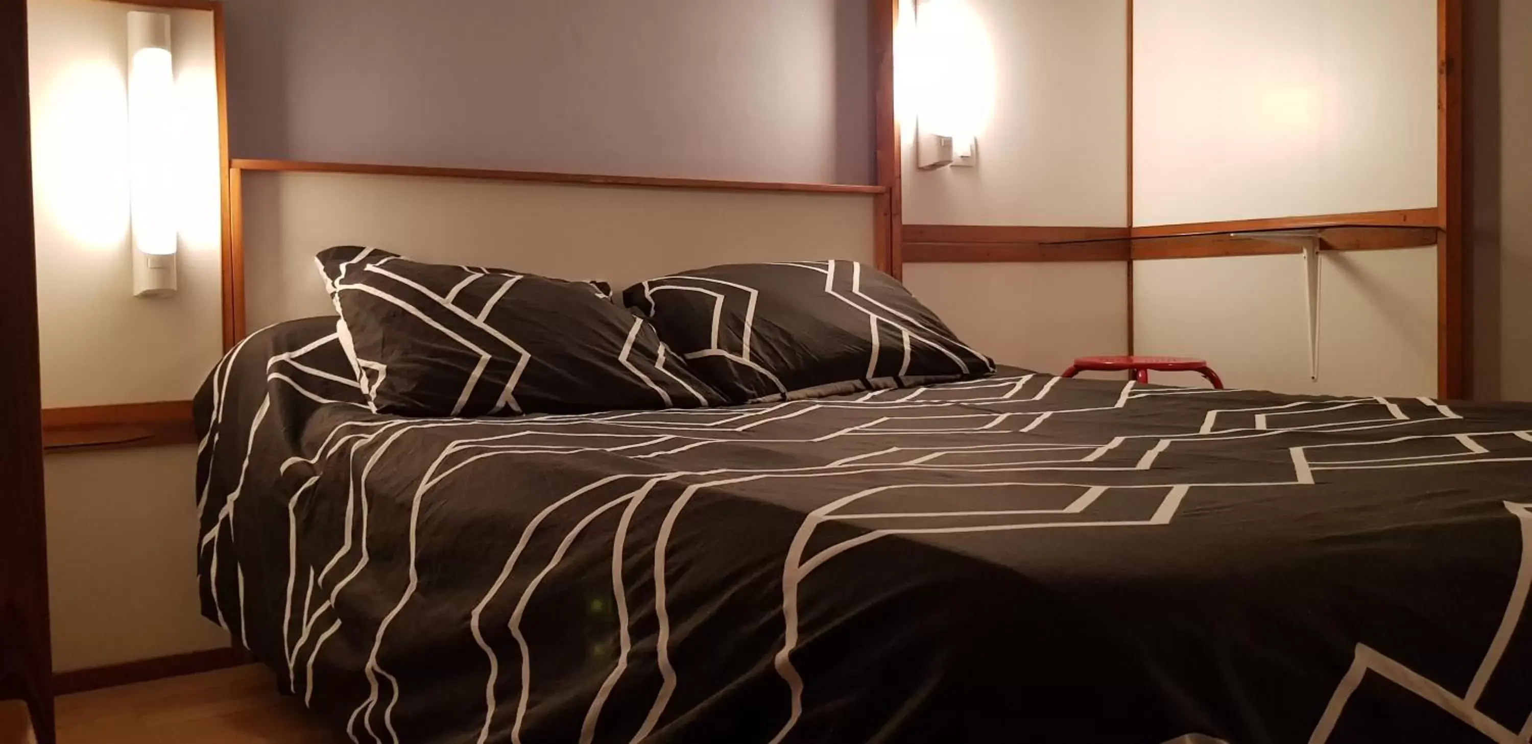 Double Room in Hôtel Eco Logis Espace Bellevue Double Room in Hôtel Eco Logis Espace Bellevue