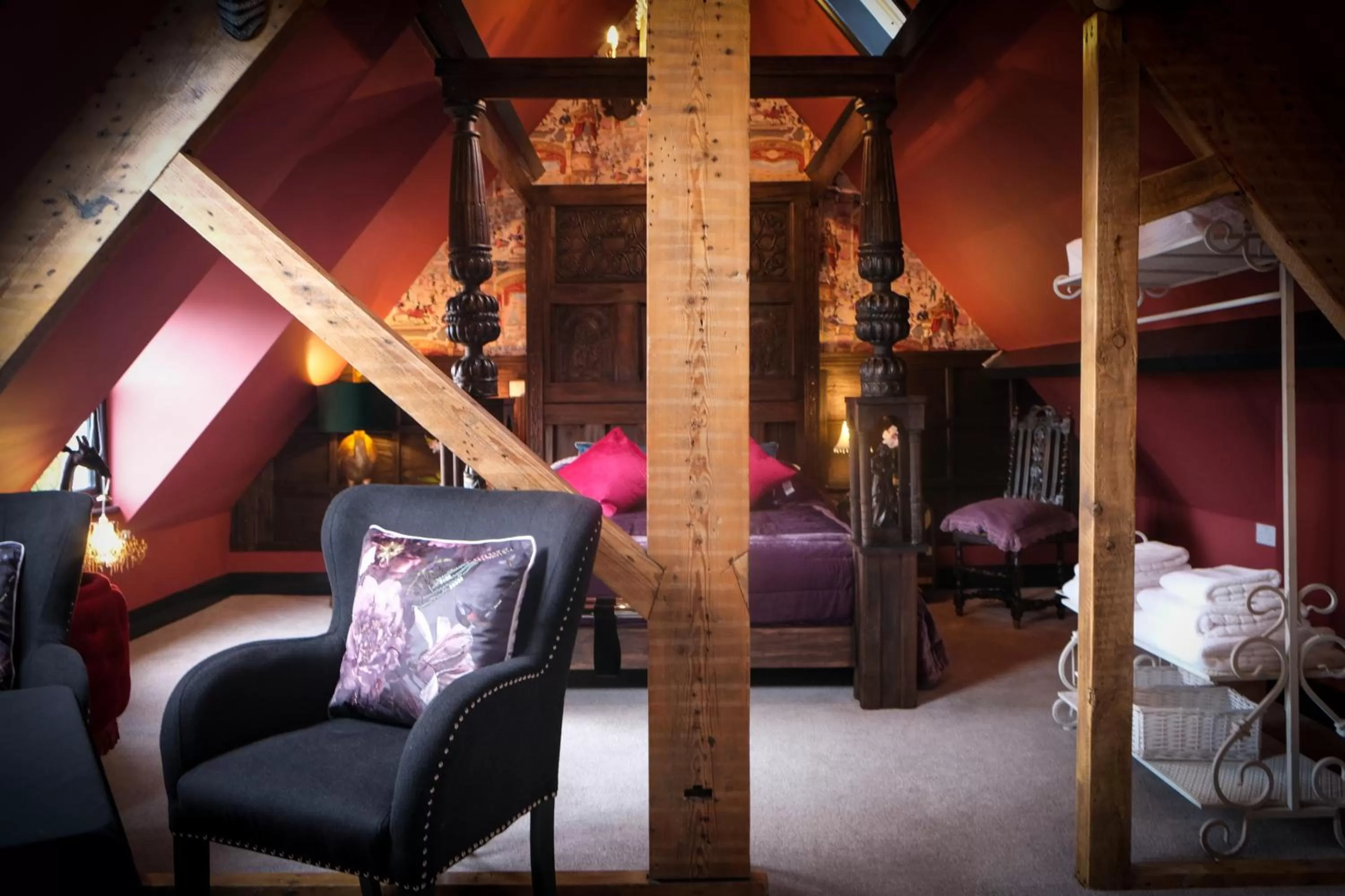 Bedroom in Brockley Hall Hotel