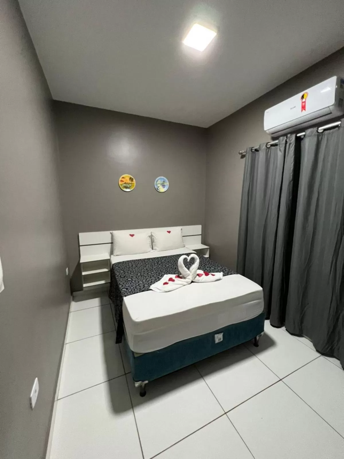 Bed in Pousada Praia Bela