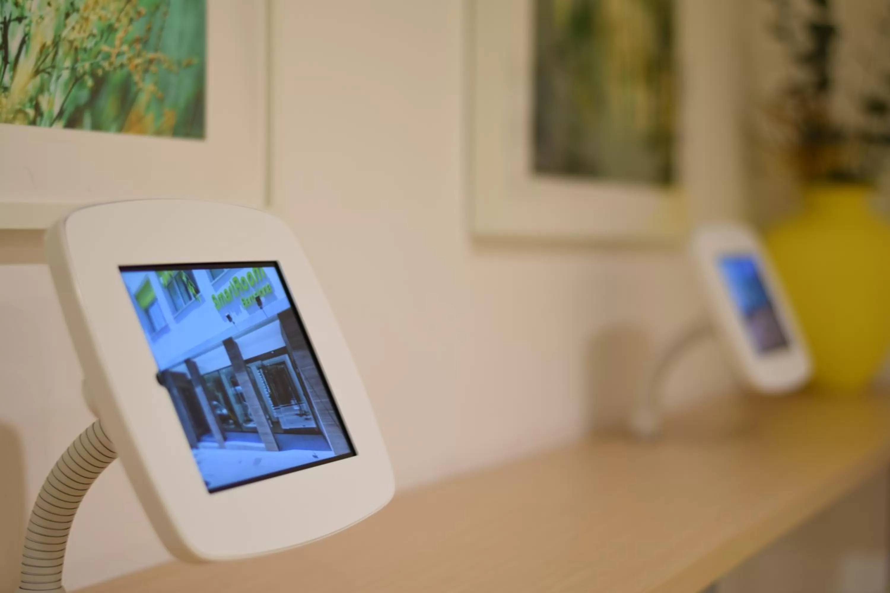 Lobby or reception in SmartRoom Barcelona