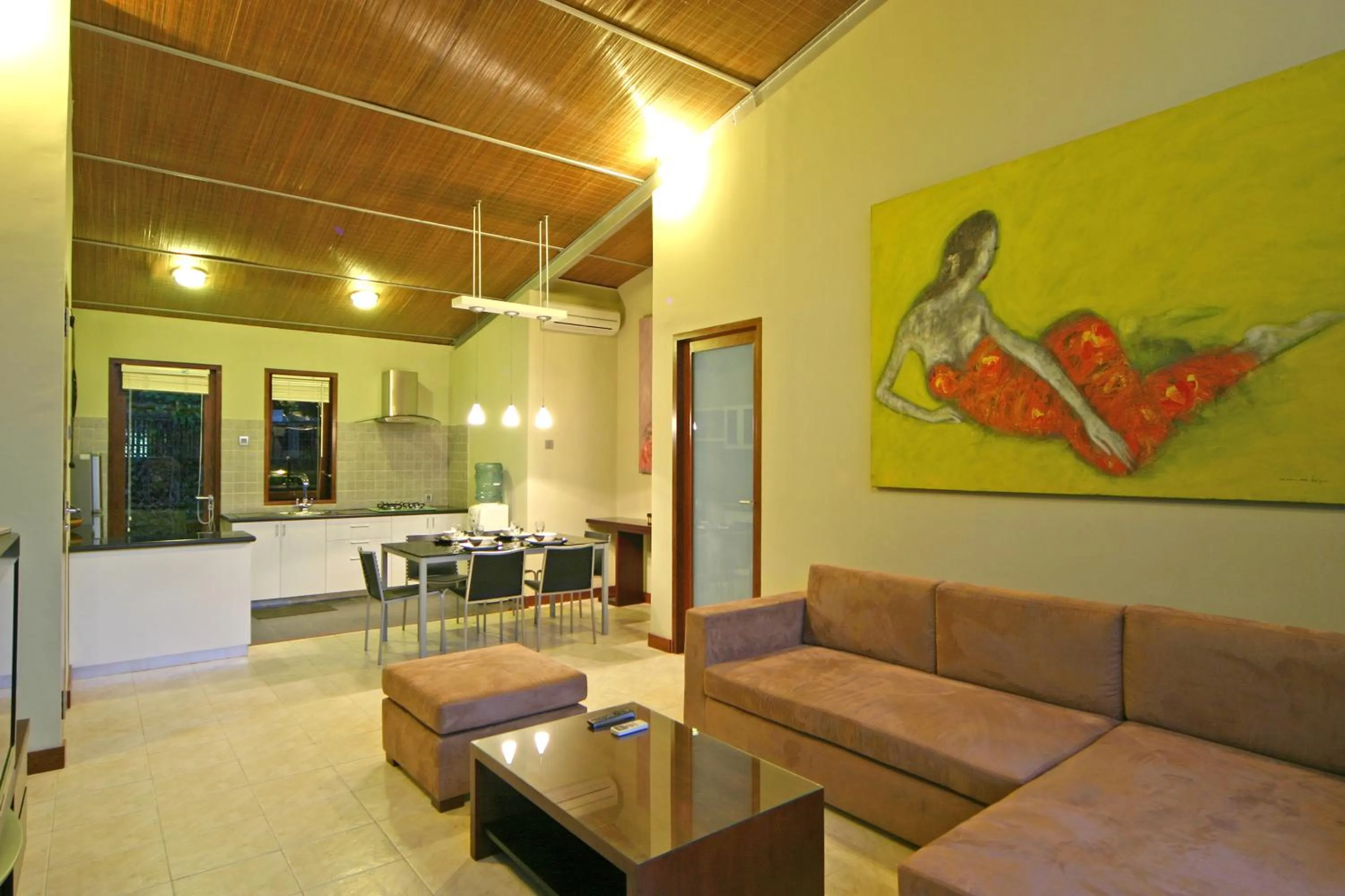 Living room in Villa Puri Ayu