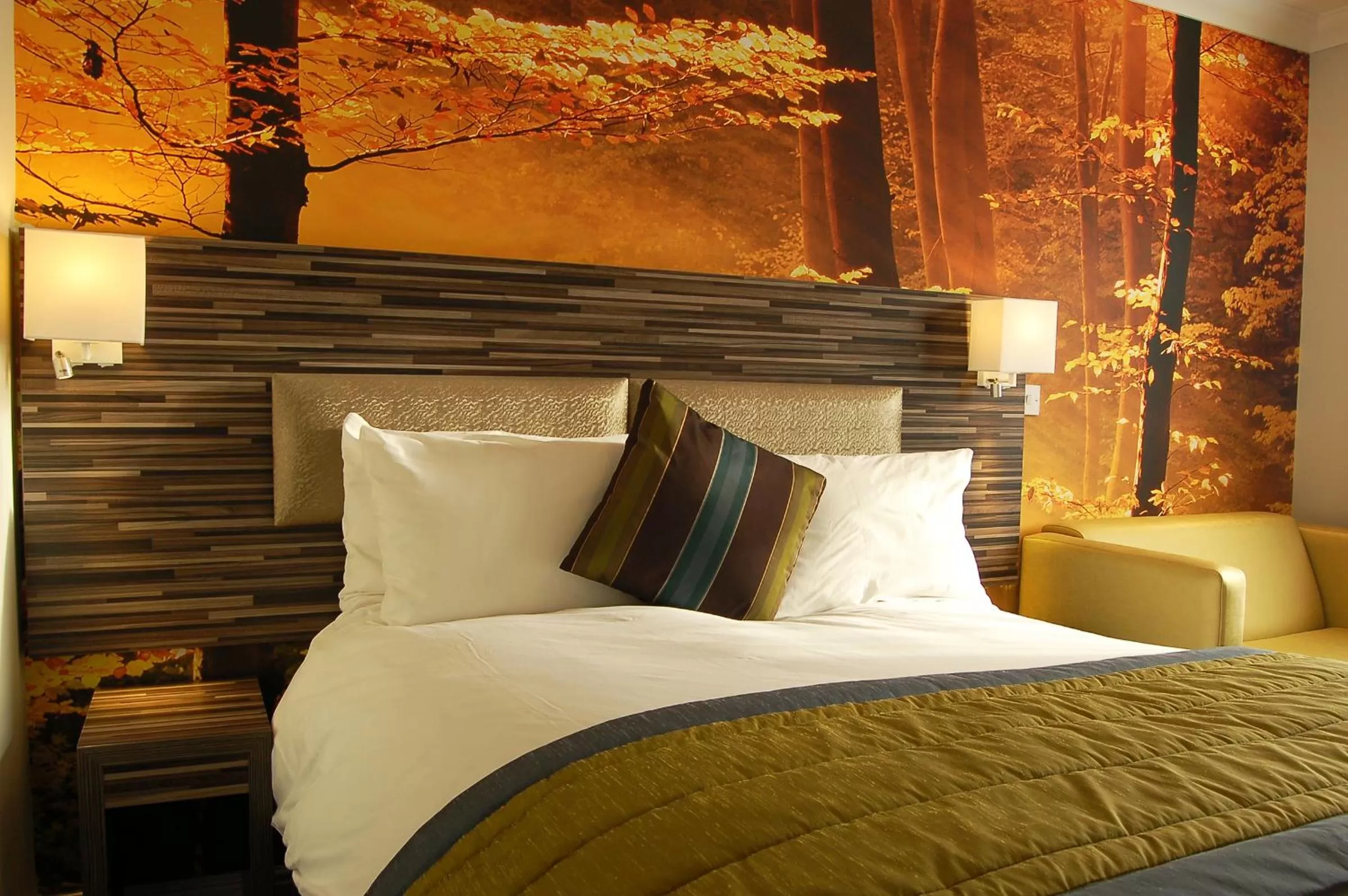 Bed in Diamond Lodge