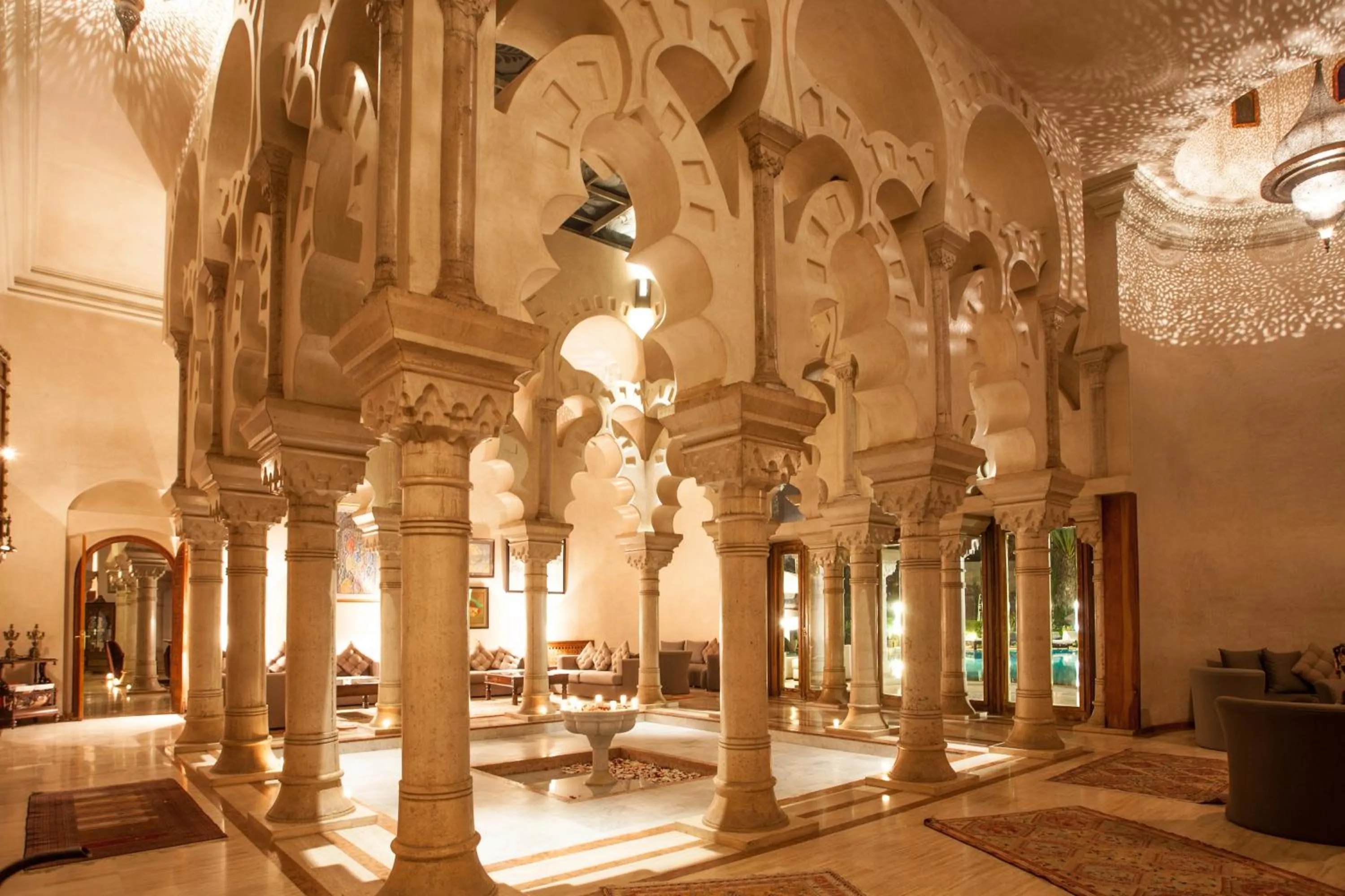Lobby or reception in Palais Mehdi