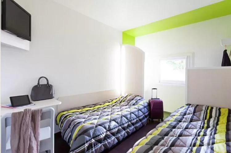 Bed in hotelF1 Epinal Nord