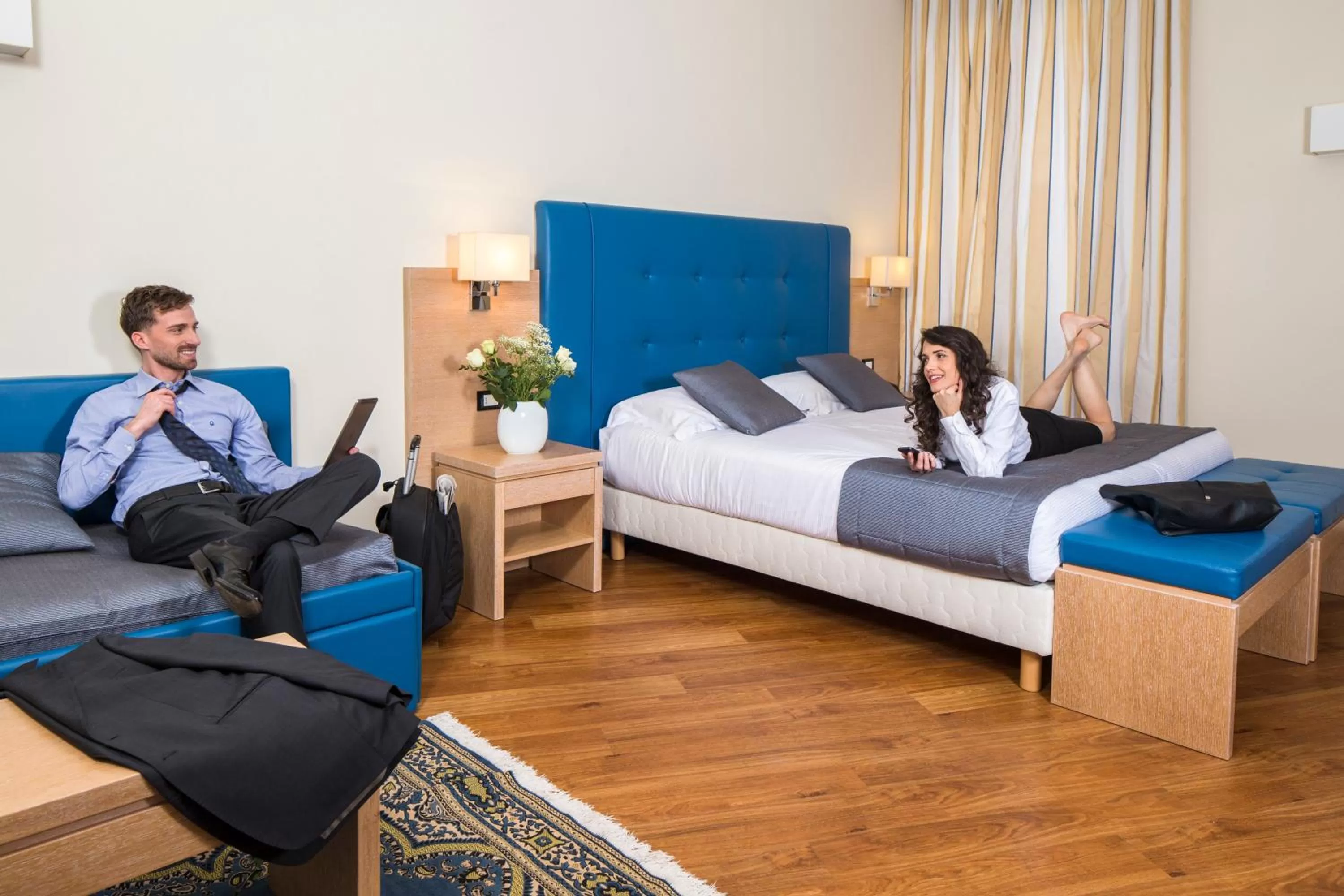 Guests, Bed in Hotel Accademia