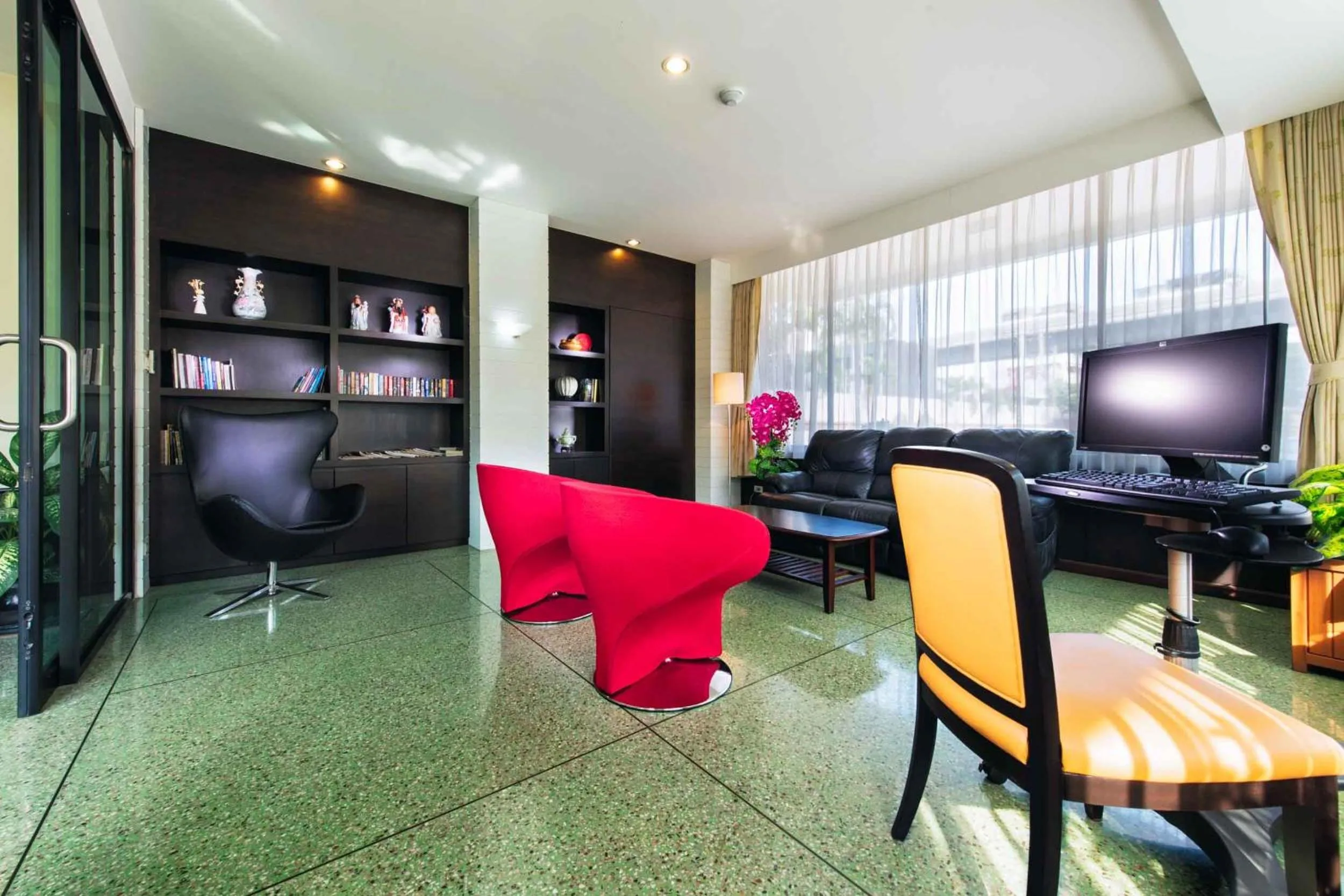 Library in Capital Mansion - SHA Certified