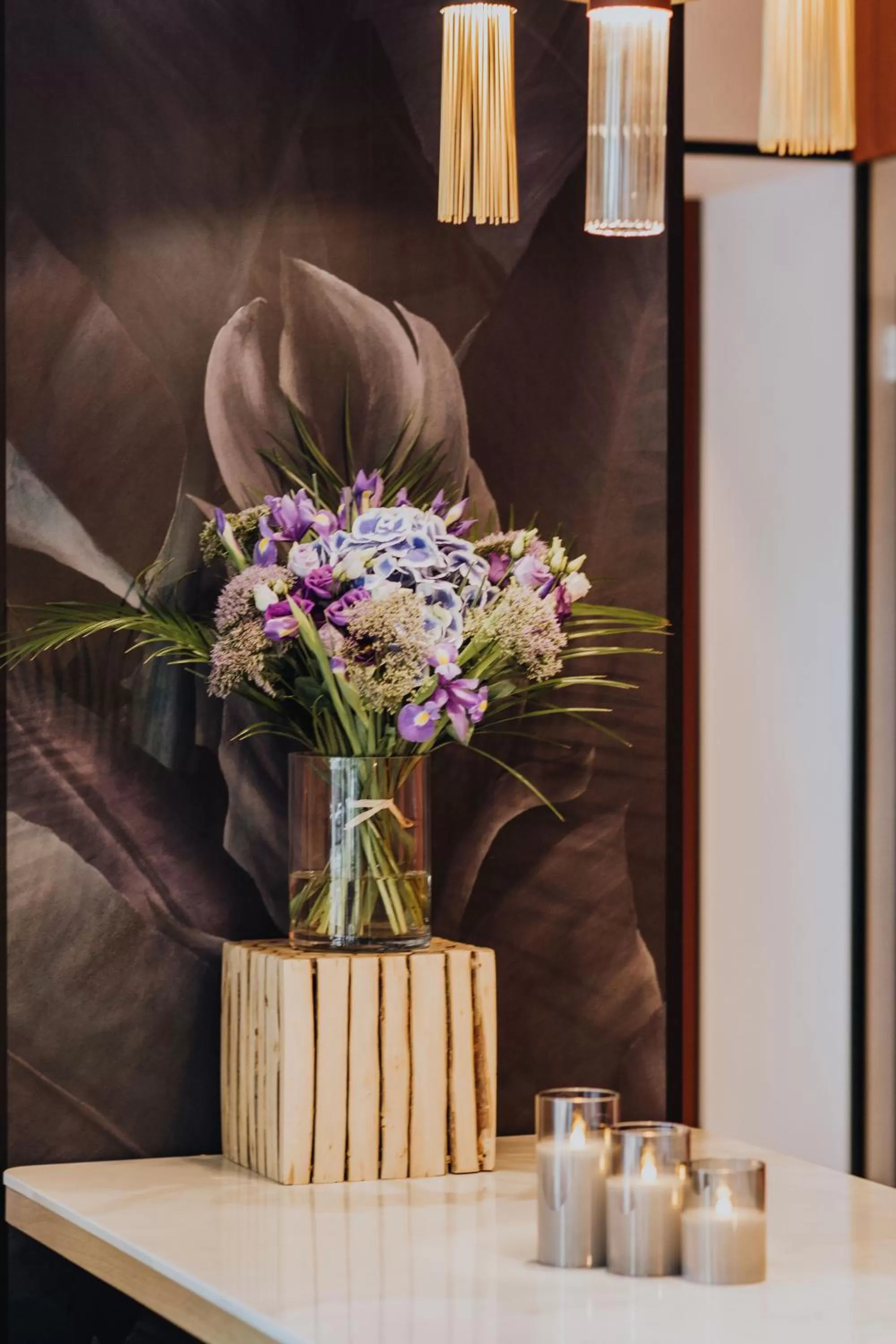 Decorative detail in Hôtel Prince Albert Gare de Lyon