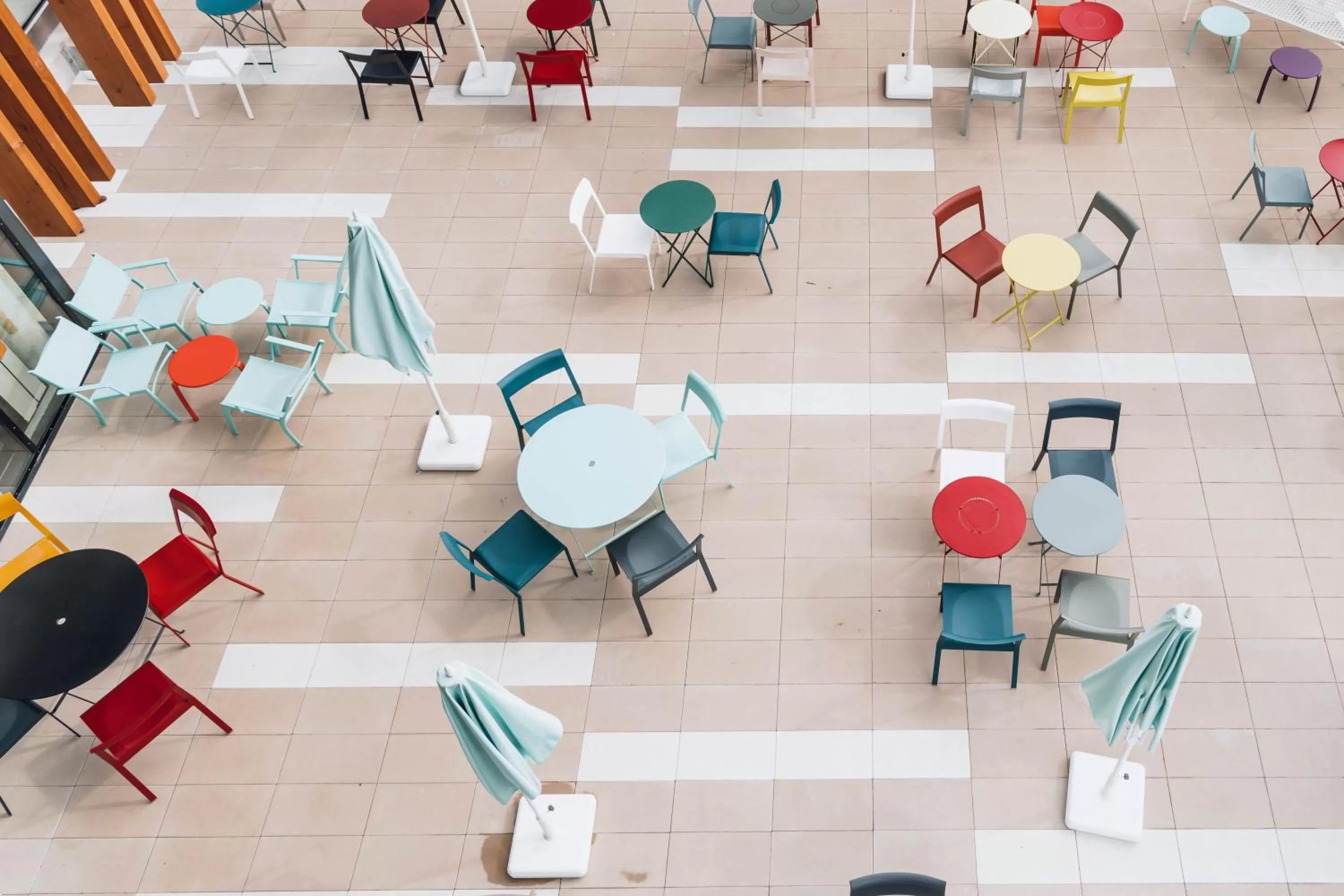 Patio in greet Hotel La Rochelle Centre