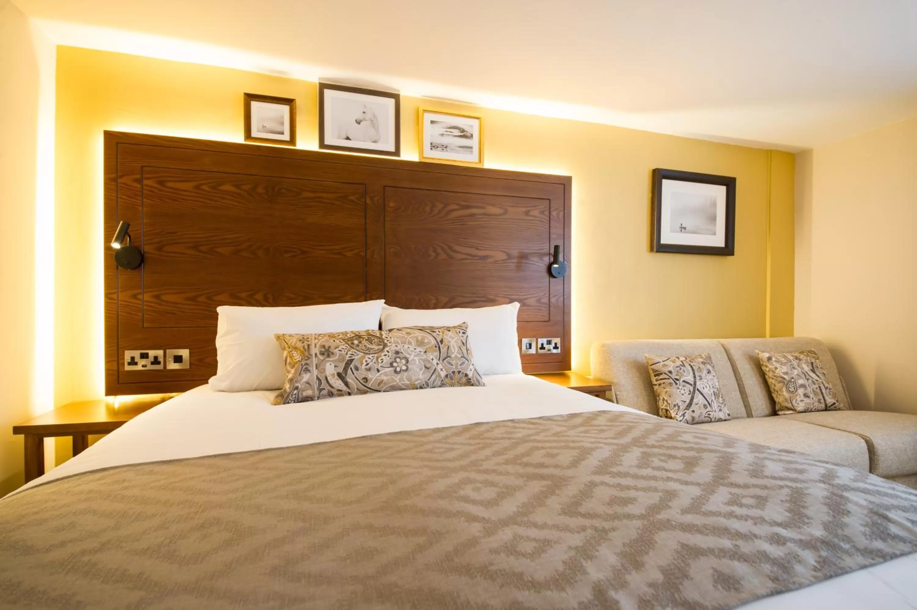 Bed in The Snowy Owl by Innkeeper's Collection