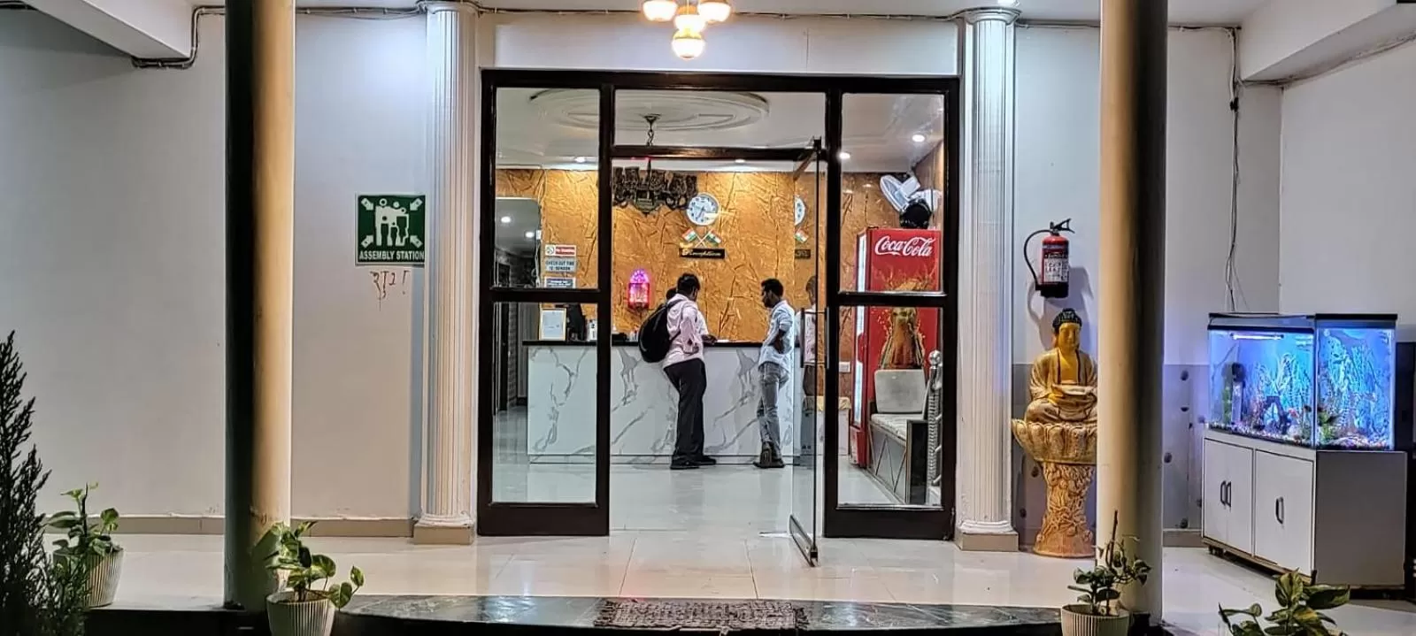 Facade/entrance in Hotel Taj Stay Agra