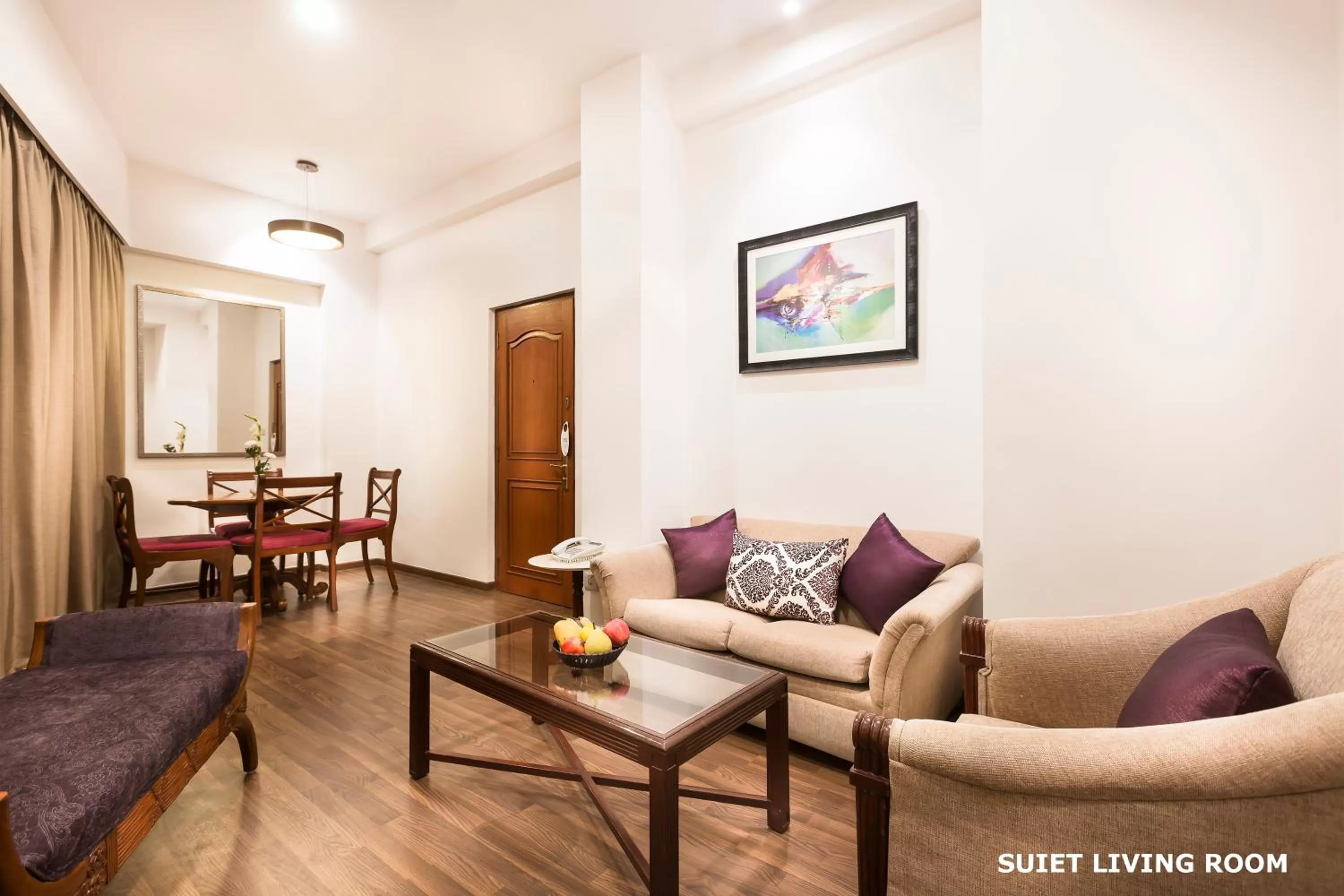 Living room in Regency Kanchipuram by GRT Hotels