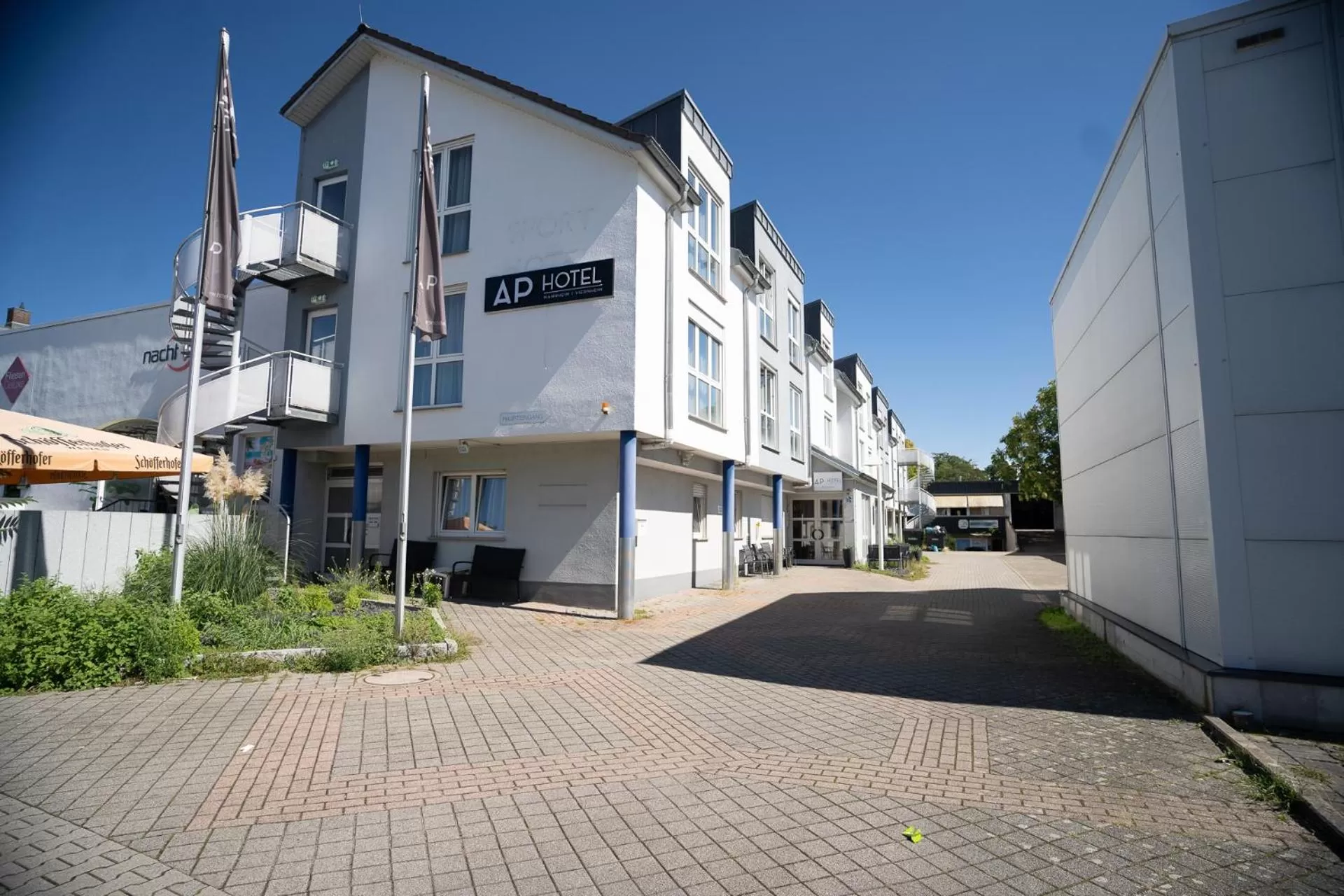 Property building in AP Hotel Mannheim Viernheim