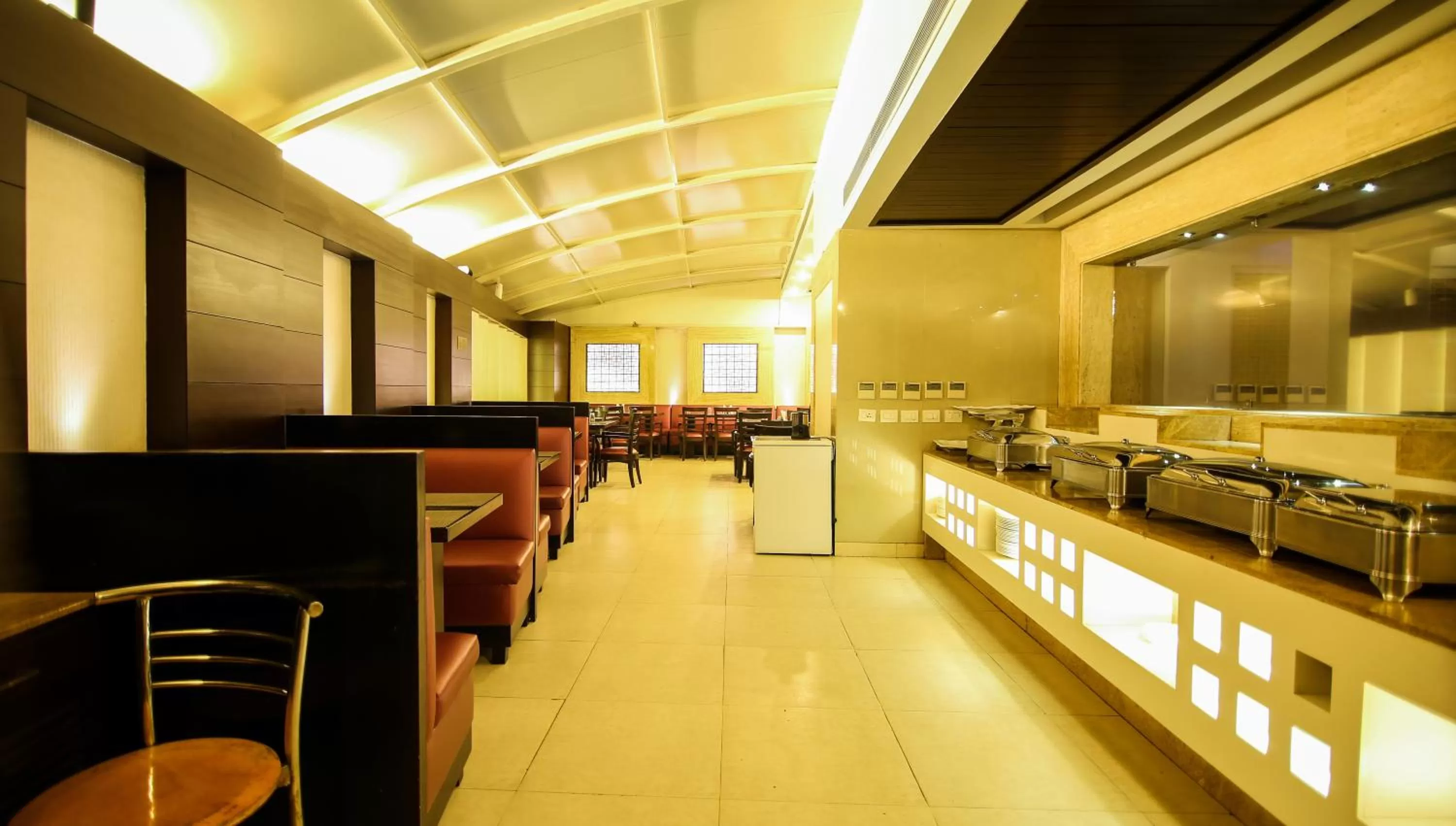 Restaurant/places to eat in Hotel The Prime Balaji Deluxe, City Centre, With Free Airport Pickup