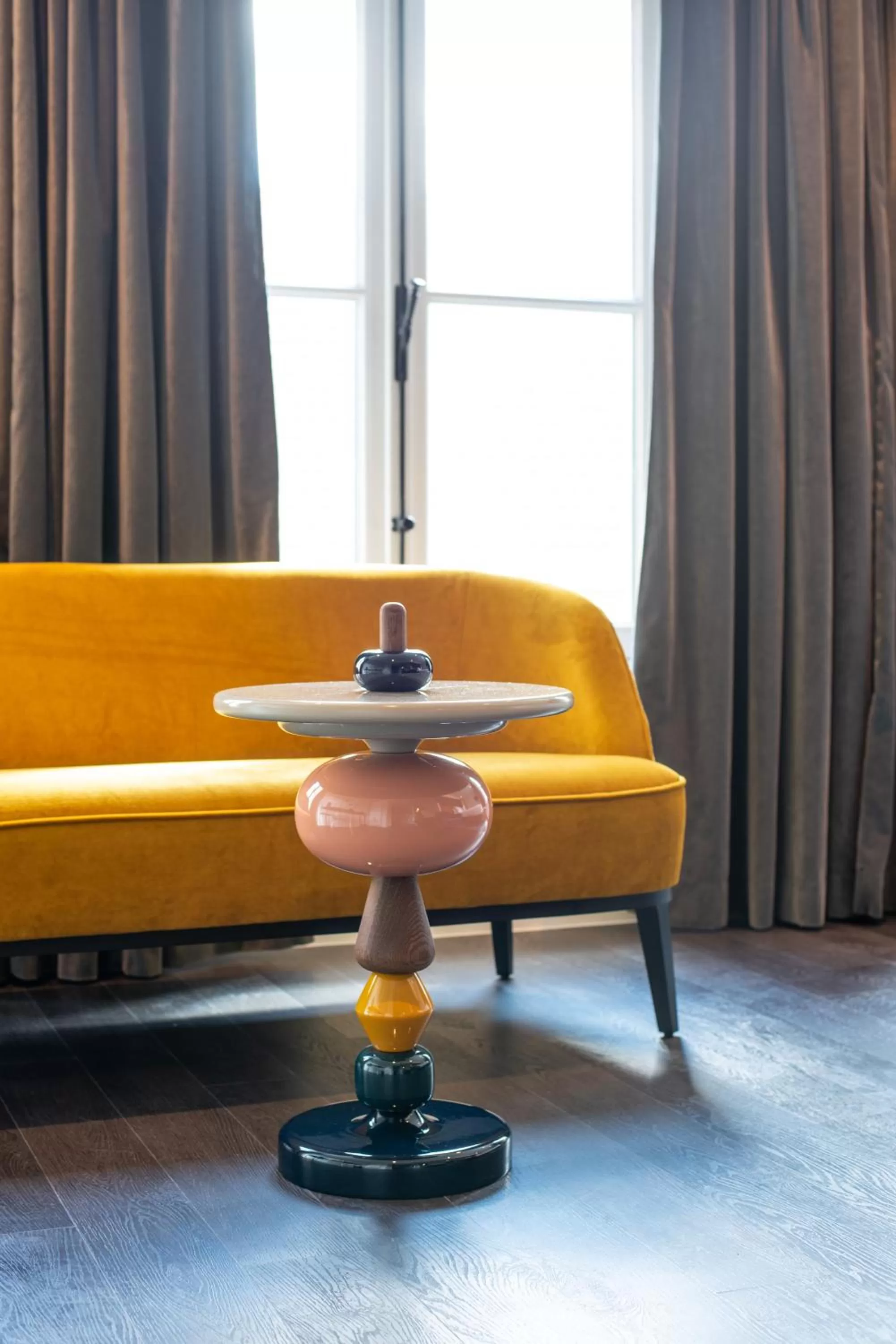 Seating area in Boutique Hotel Sablon by CW Hotel Collection