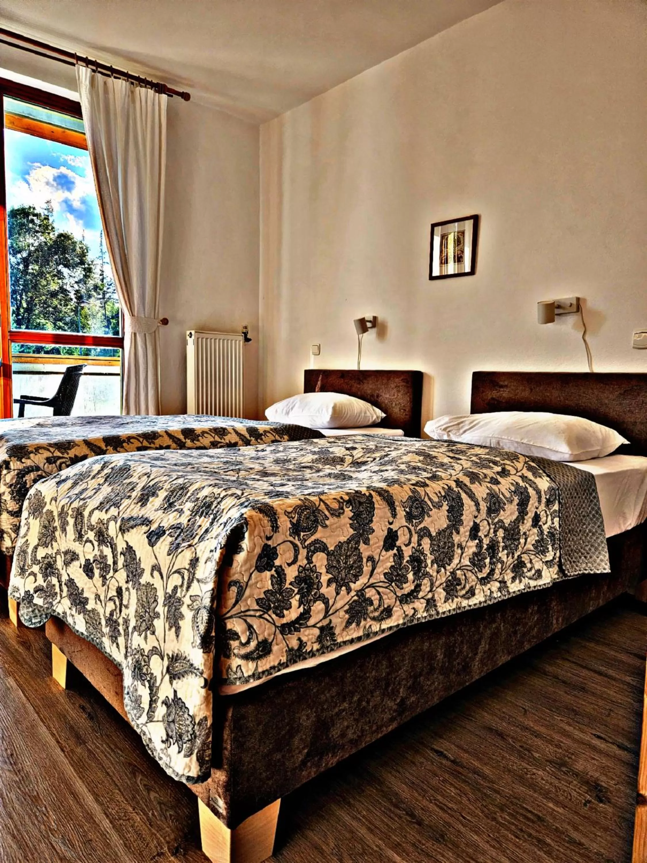 Bed in Hotel Villa Siesta