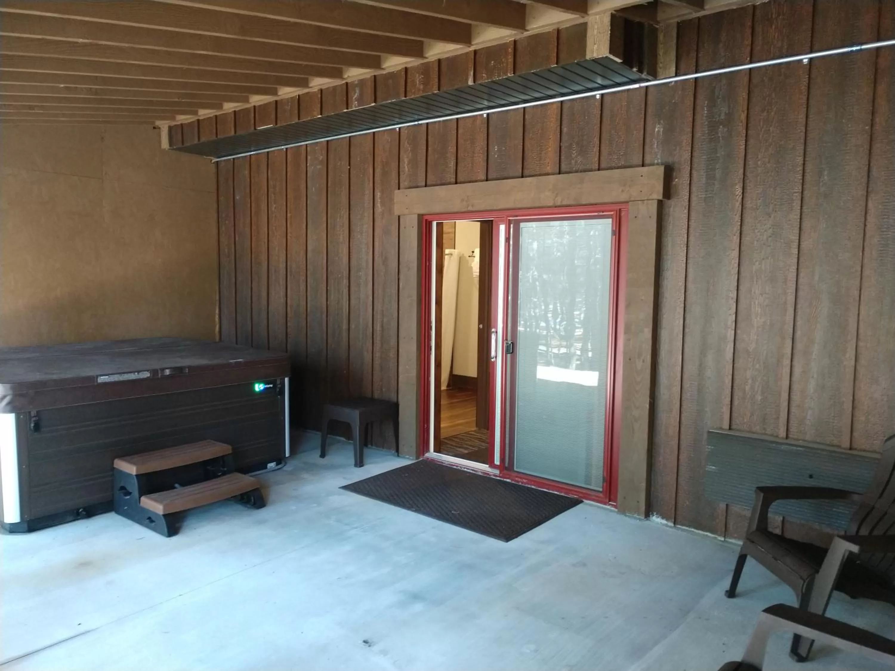 Patio in Sawtelle Mountain Resort