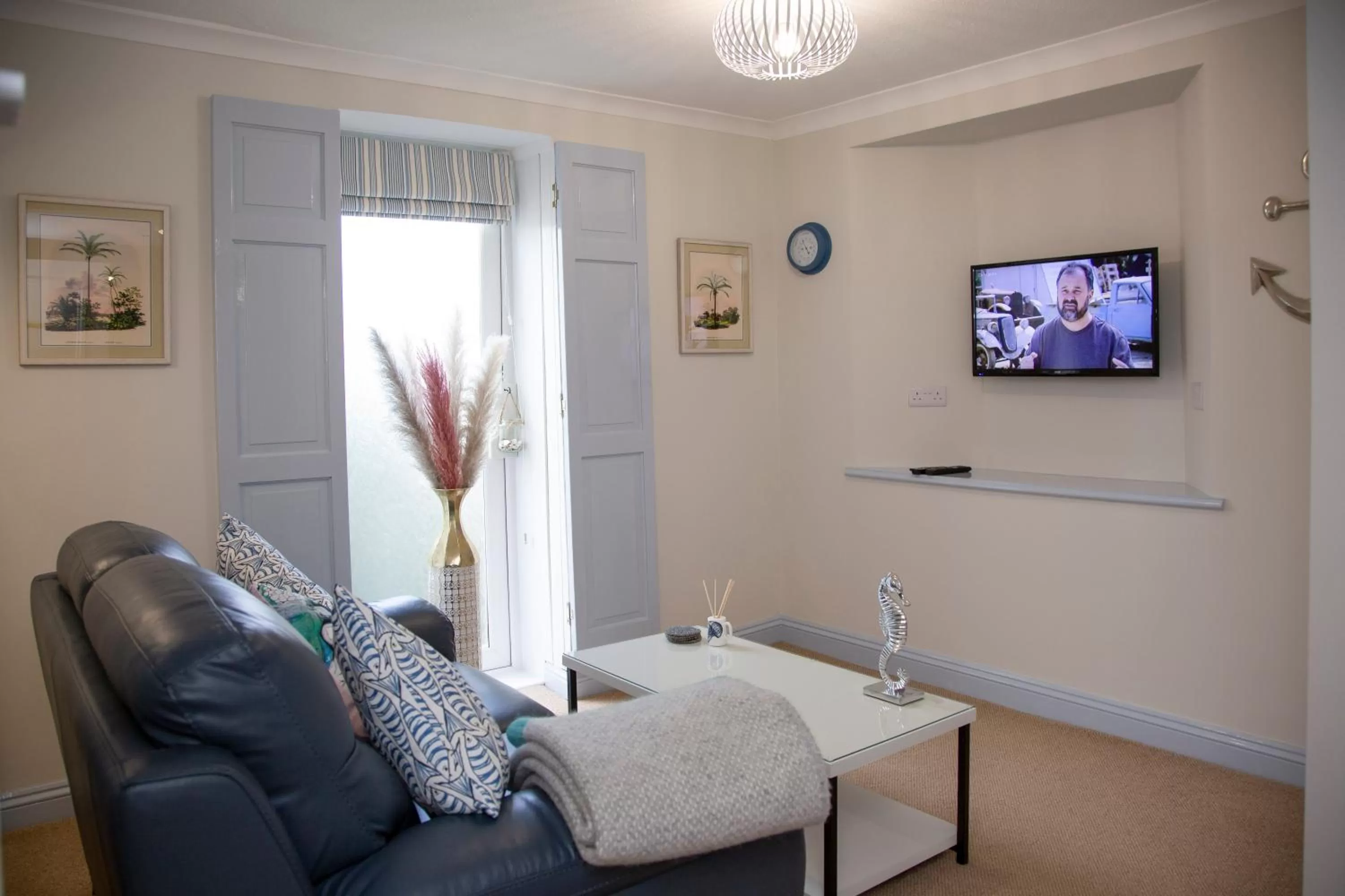 Seating area in Carlton Court