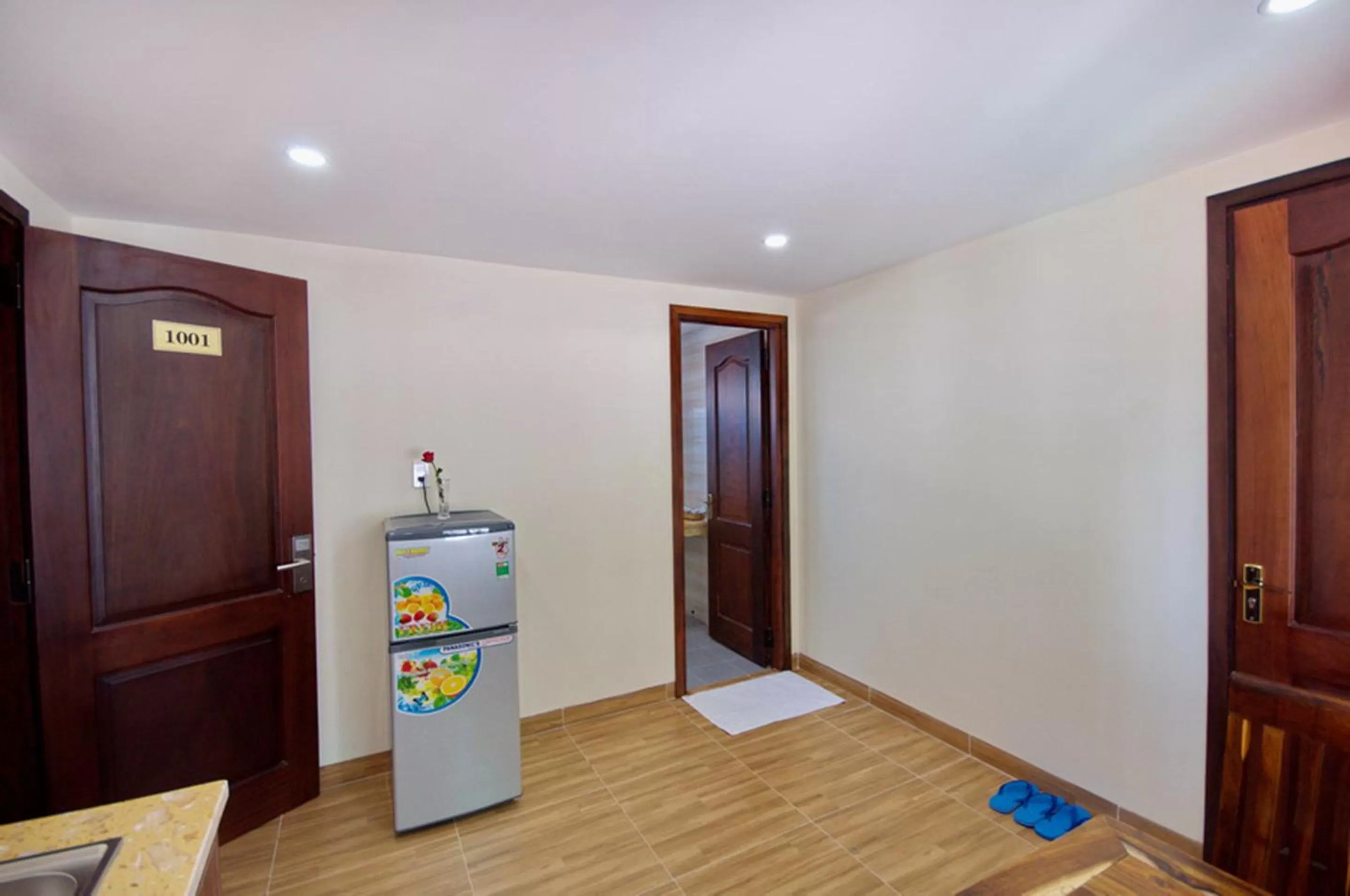 Kitchen or kitchenette in Harvey Hotel & Apartments