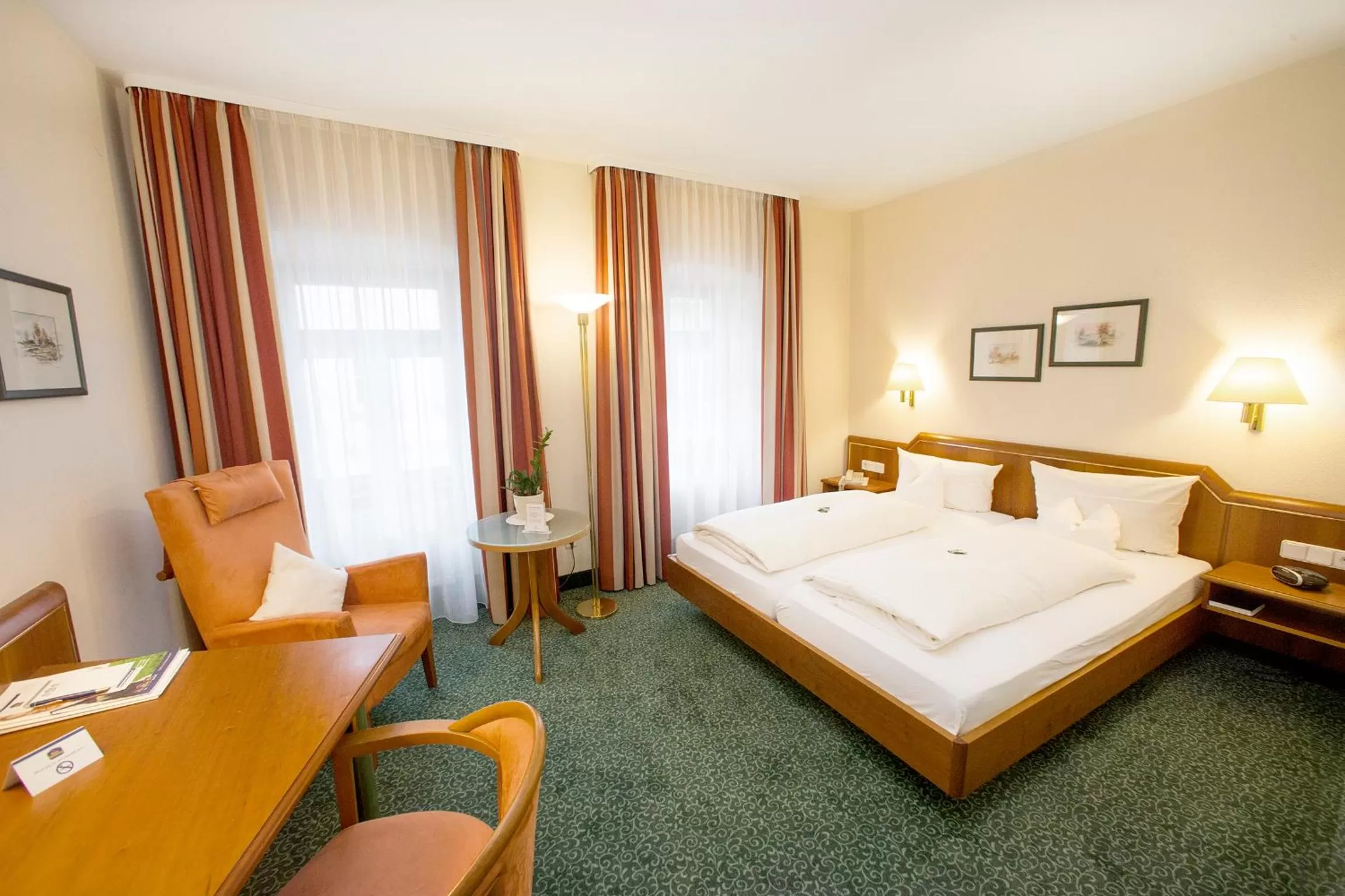 Photo of the whole room, Bed in Hotel Weisses Lamm