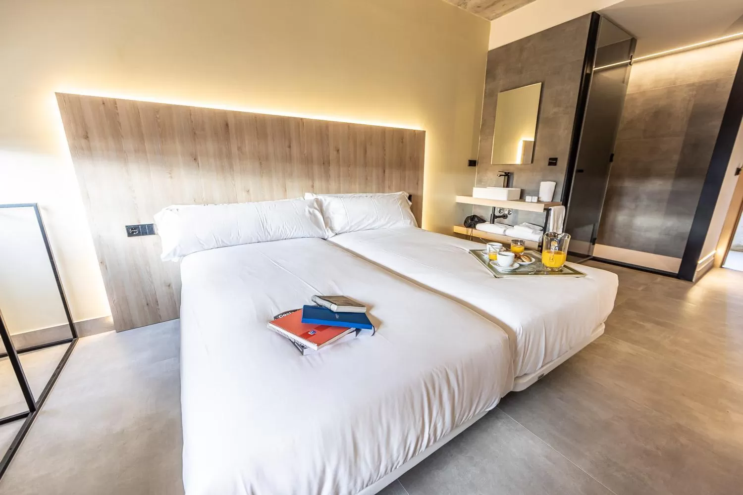 Bed in Hospedium Hotel Devalar Do Mar