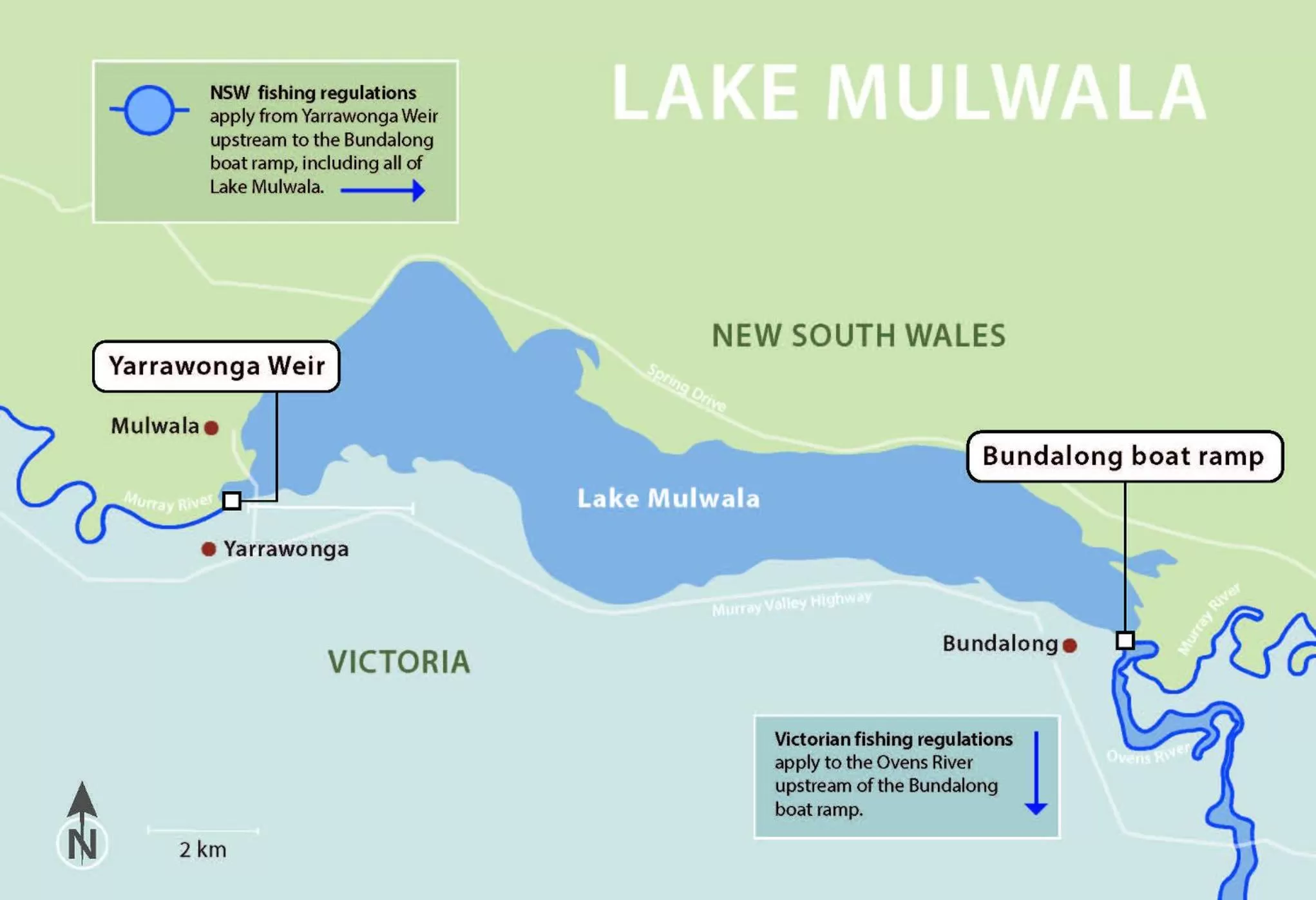 Fishing in Lake Mulwala Hotel