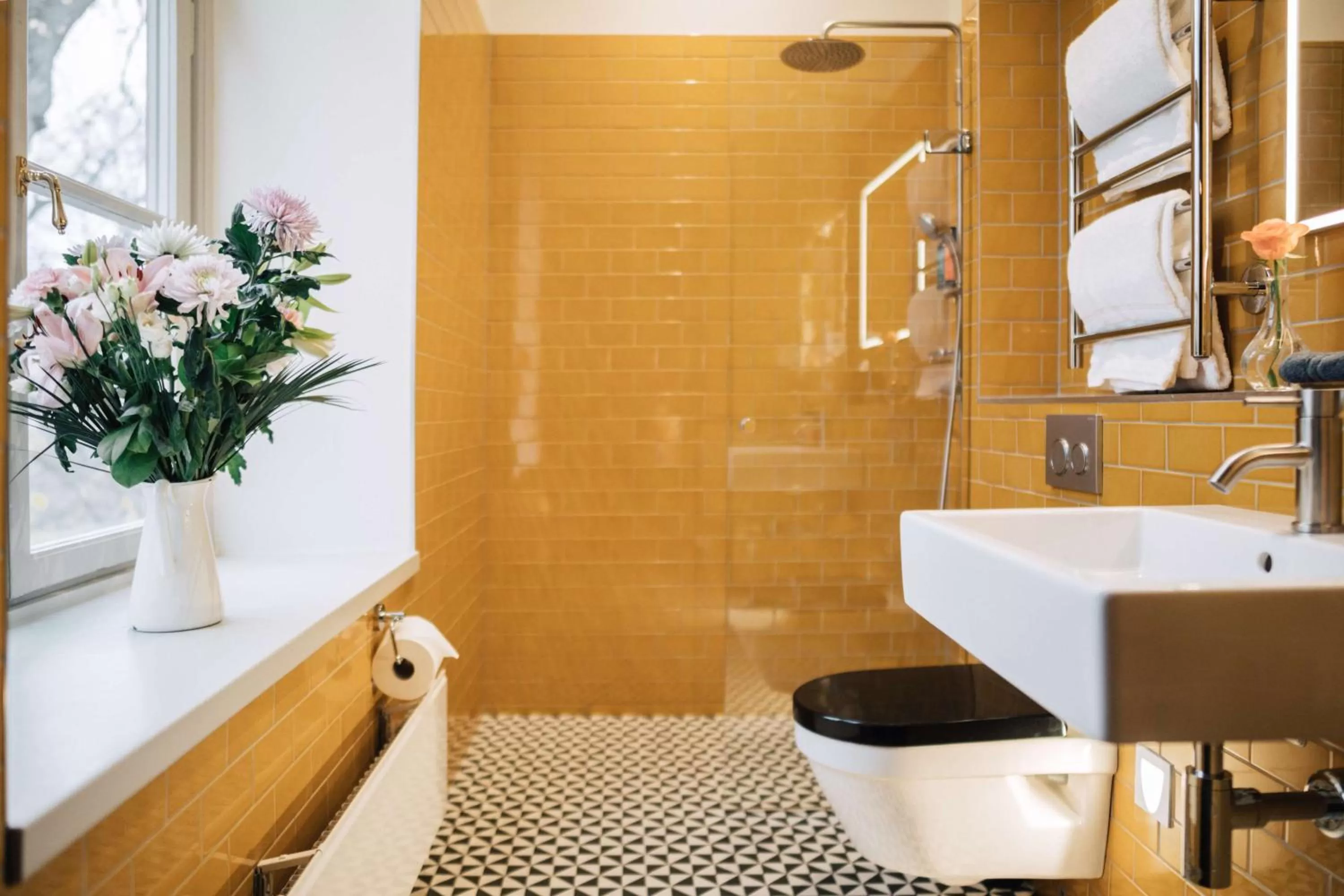 Bathroom in NOFO Hotel, WorldHotels Crafted