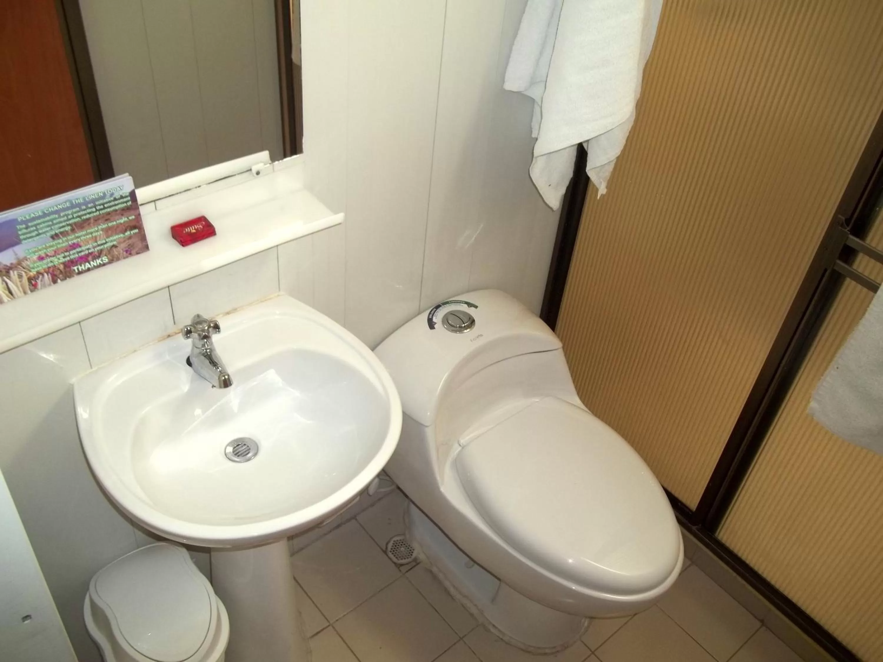 Bathroom in Cabañas Las Bifloras