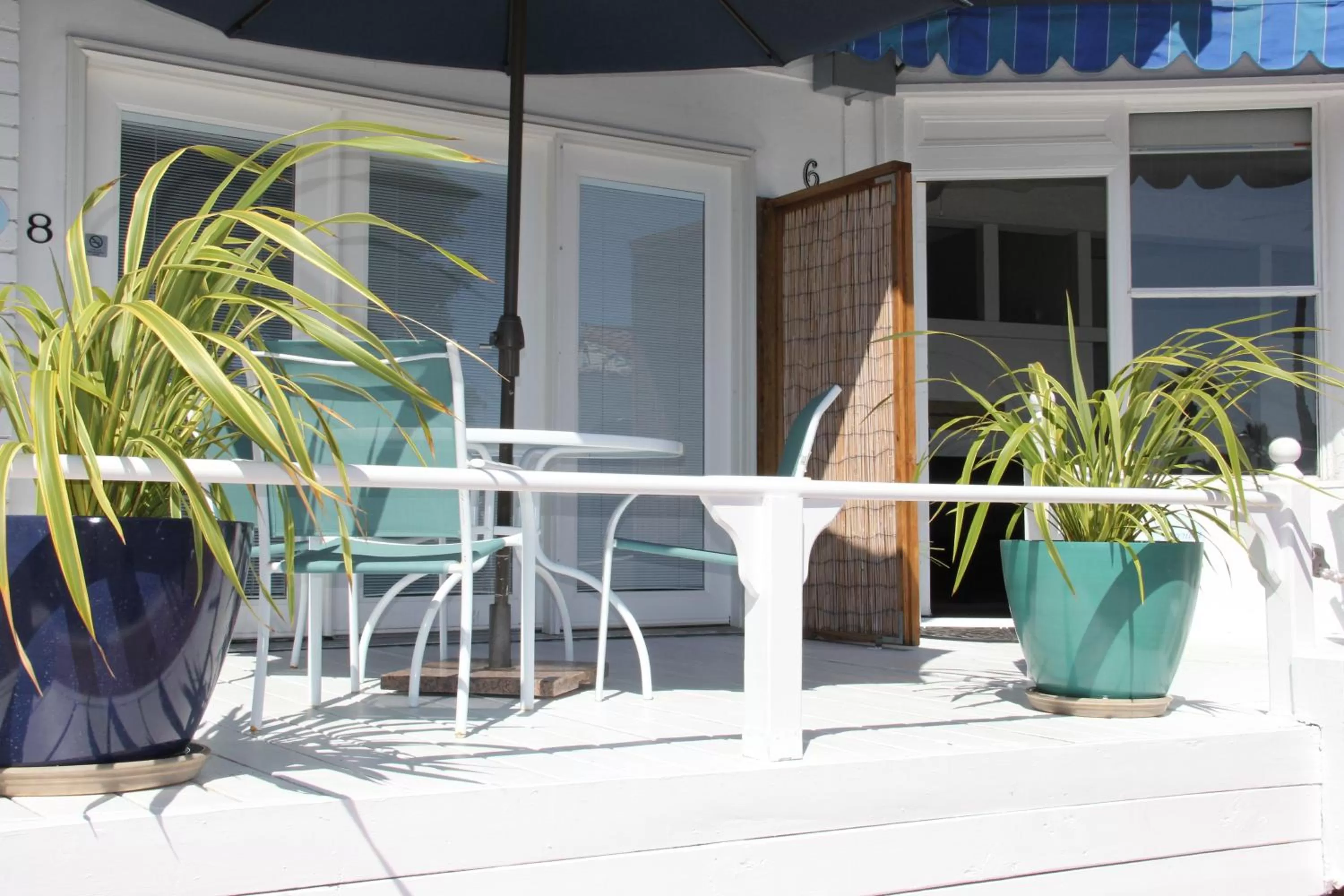 Patio in Sea Horse Resort