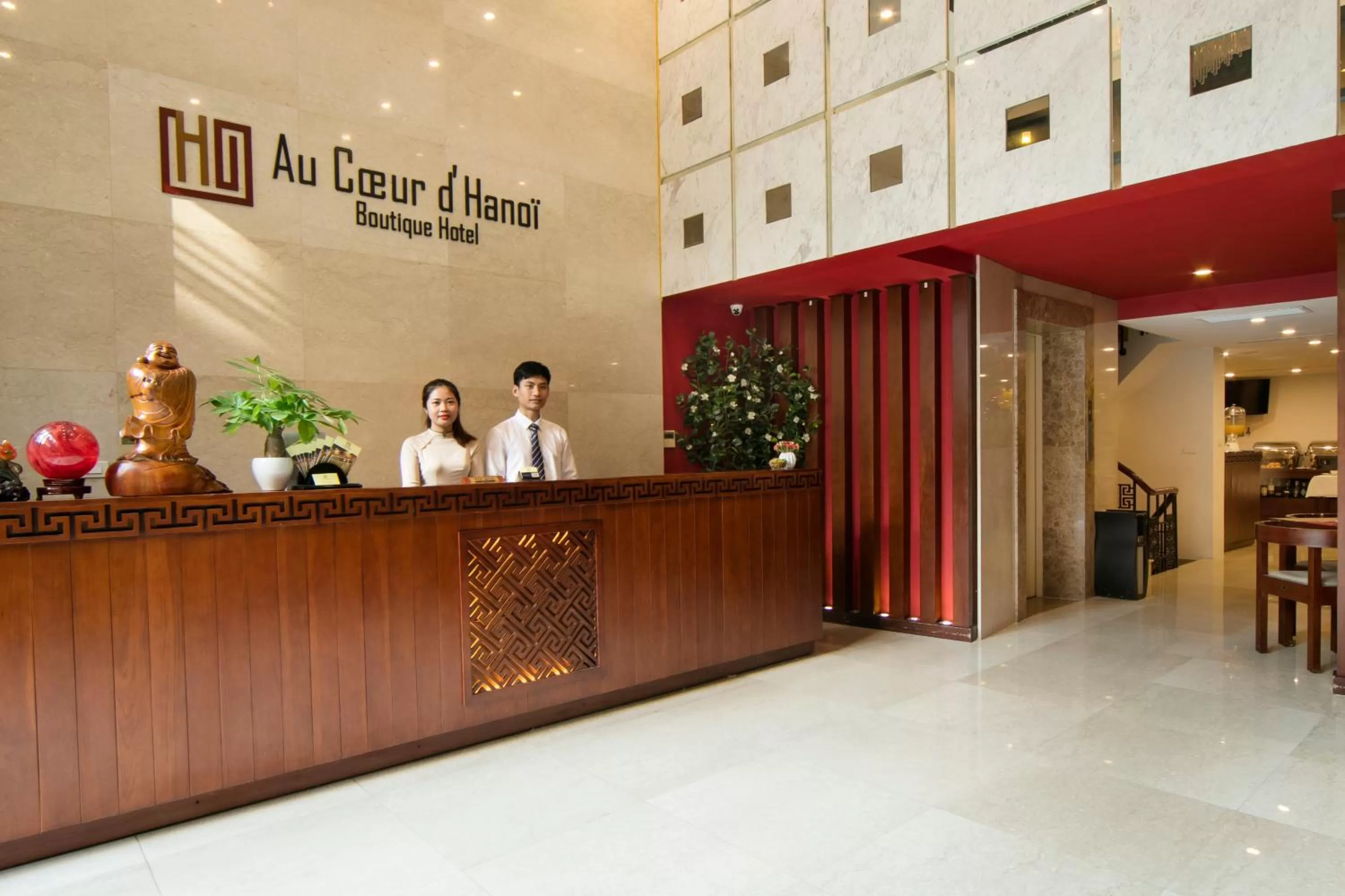 Staff in Au Coeur d'Hanoi Boutique Hotel