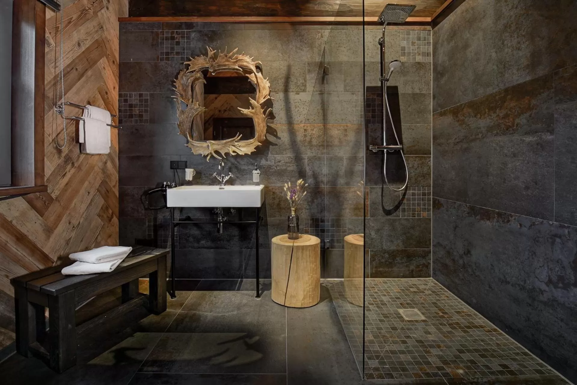 Bathroom in Timberjacks Kassel Motel