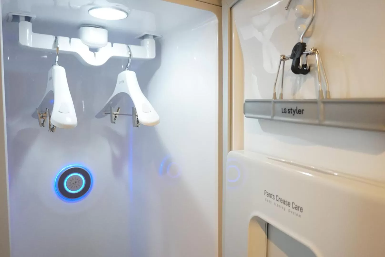 Decorative detail in Henn na Hotel Komatsu Ekimae